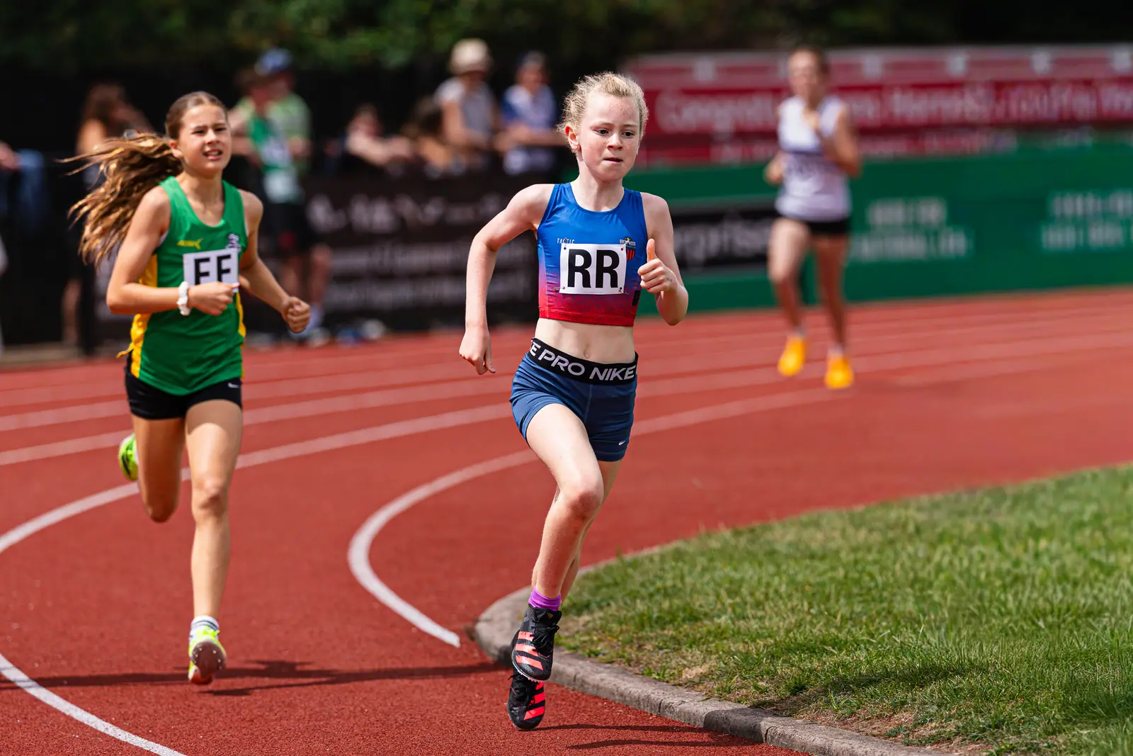 Brentwood Beagles athletes at the Eastern Young Athletes' League (EYAL), Havering, 5 July 2026