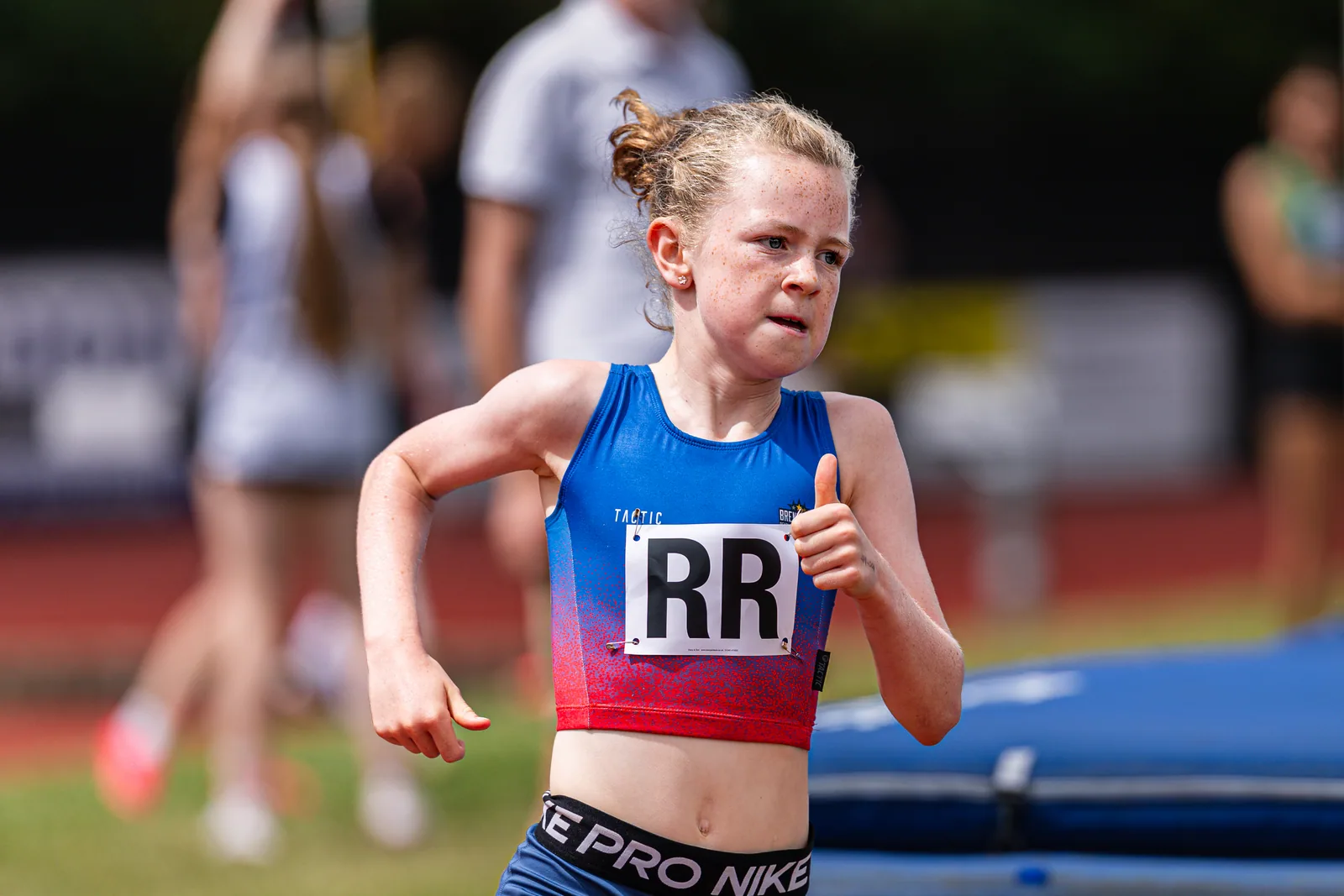 Brentwood Beagles athletes at the Eastern Young Athletes' League (EYAL), Havering, 5 July 2026