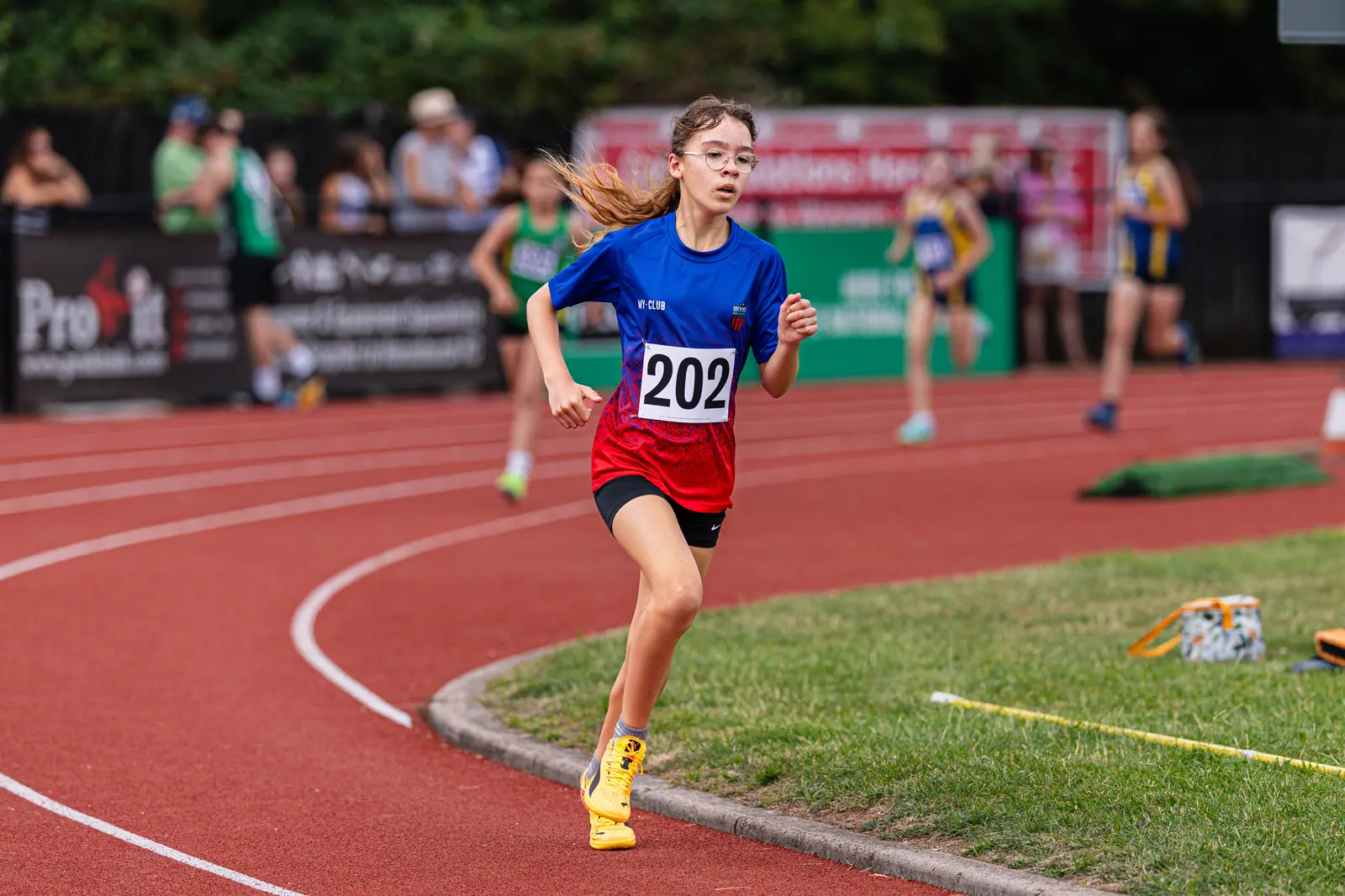 Brentwood Beagles athletes at the Eastern Young Athletes' League (EYAL), Havering, 5 July 2026