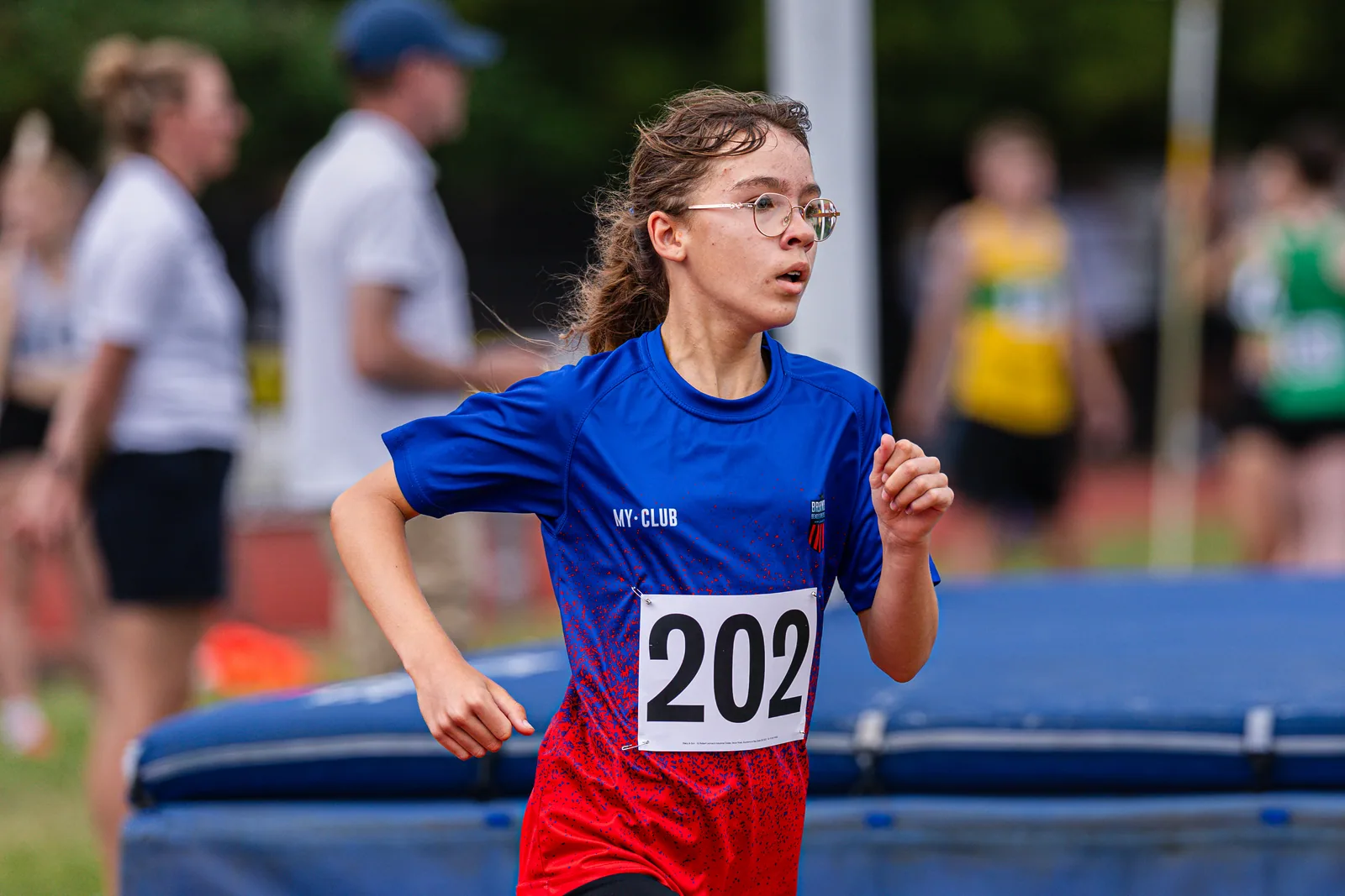 Brentwood Beagles athletes at the Eastern Young Athletes' League (EYAL), Havering, 5 July 2026