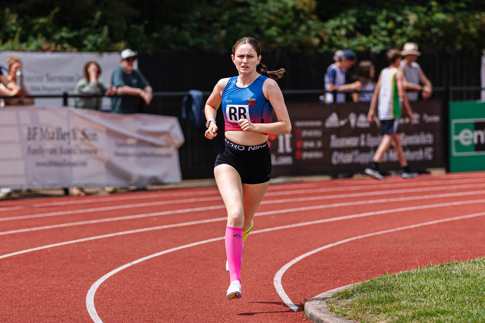 Brentwood Beagles athletes at the Eastern Young Athletes' League (EYAL), Havering, 5 July 2026