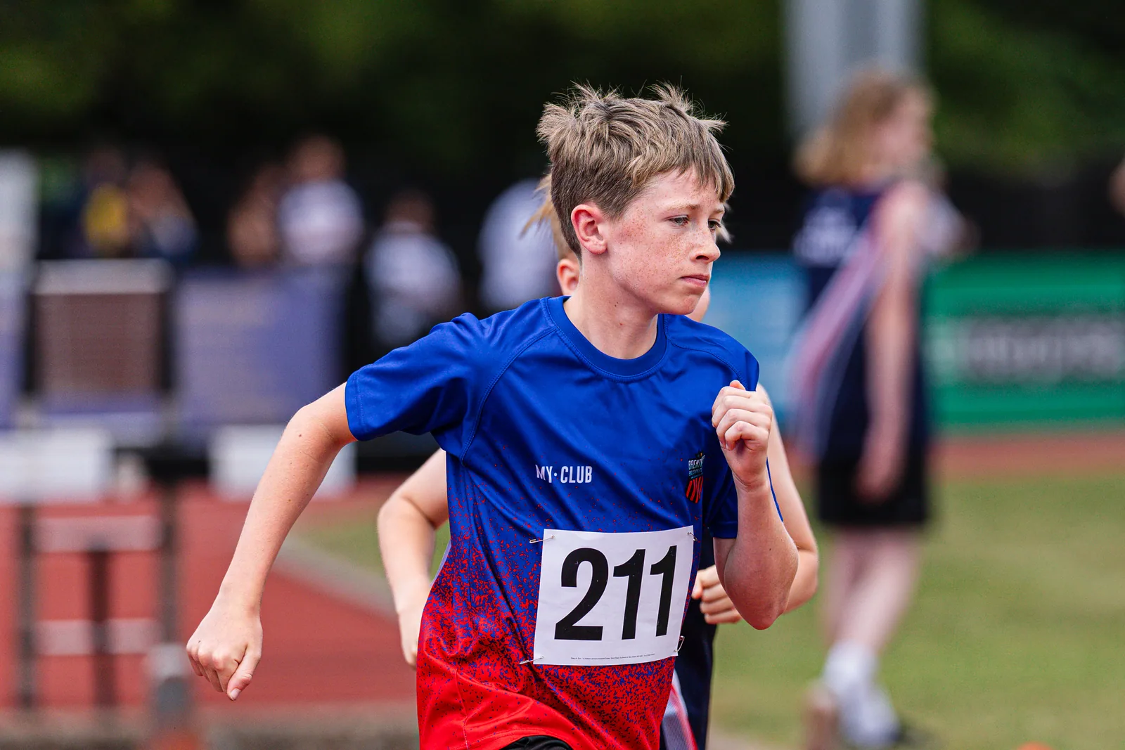 Brentwood Beagles athletes at the Eastern Young Athletes' League (EYAL), Havering, 5 July 2026