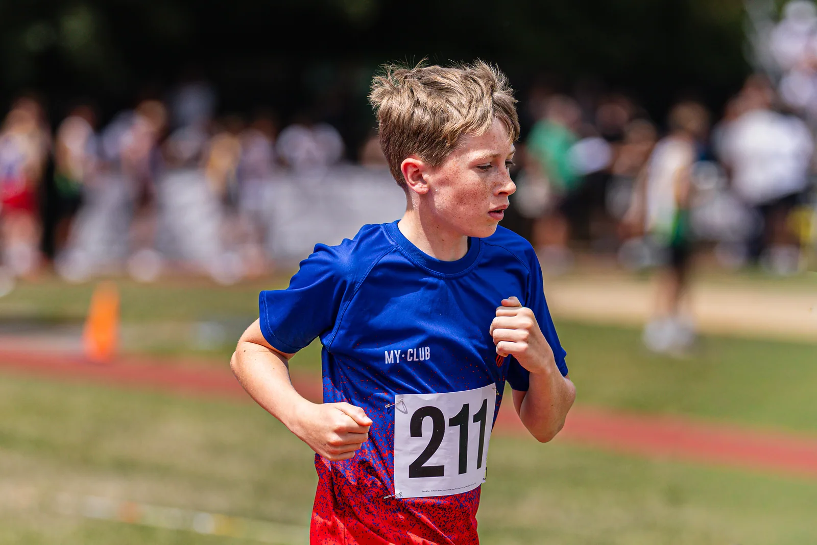 Brentwood Beagles athletes at the Eastern Young Athletes' League (EYAL), Havering, 5 July 2026