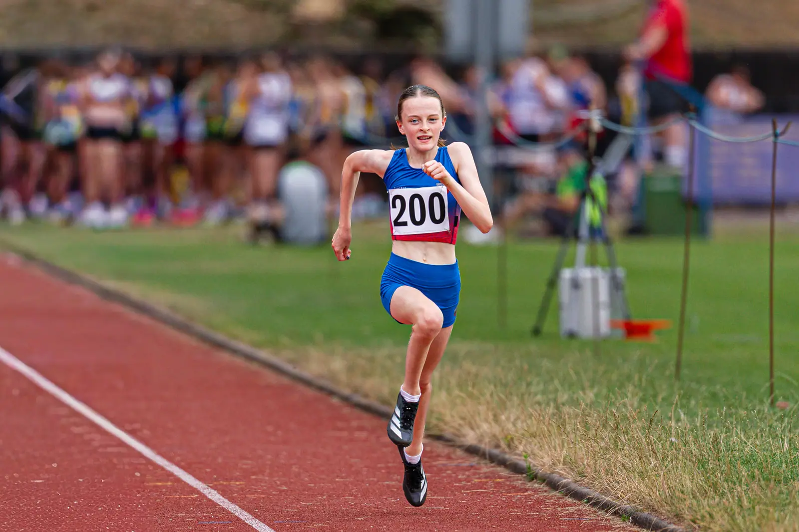 Brentwood Beagles athletes at the Eastern Young Athletes' League (EYAL), Havering, 5 July 2026