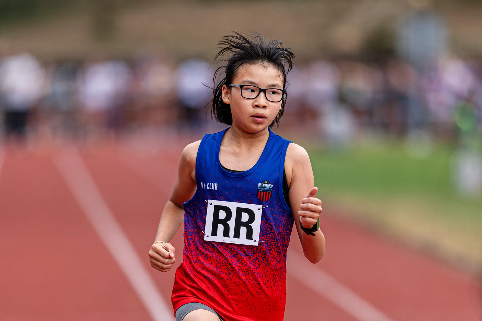 Brentwood Beagles athletes at the Eastern Young Athletes' League (EYAL), Havering, 5 July 2026