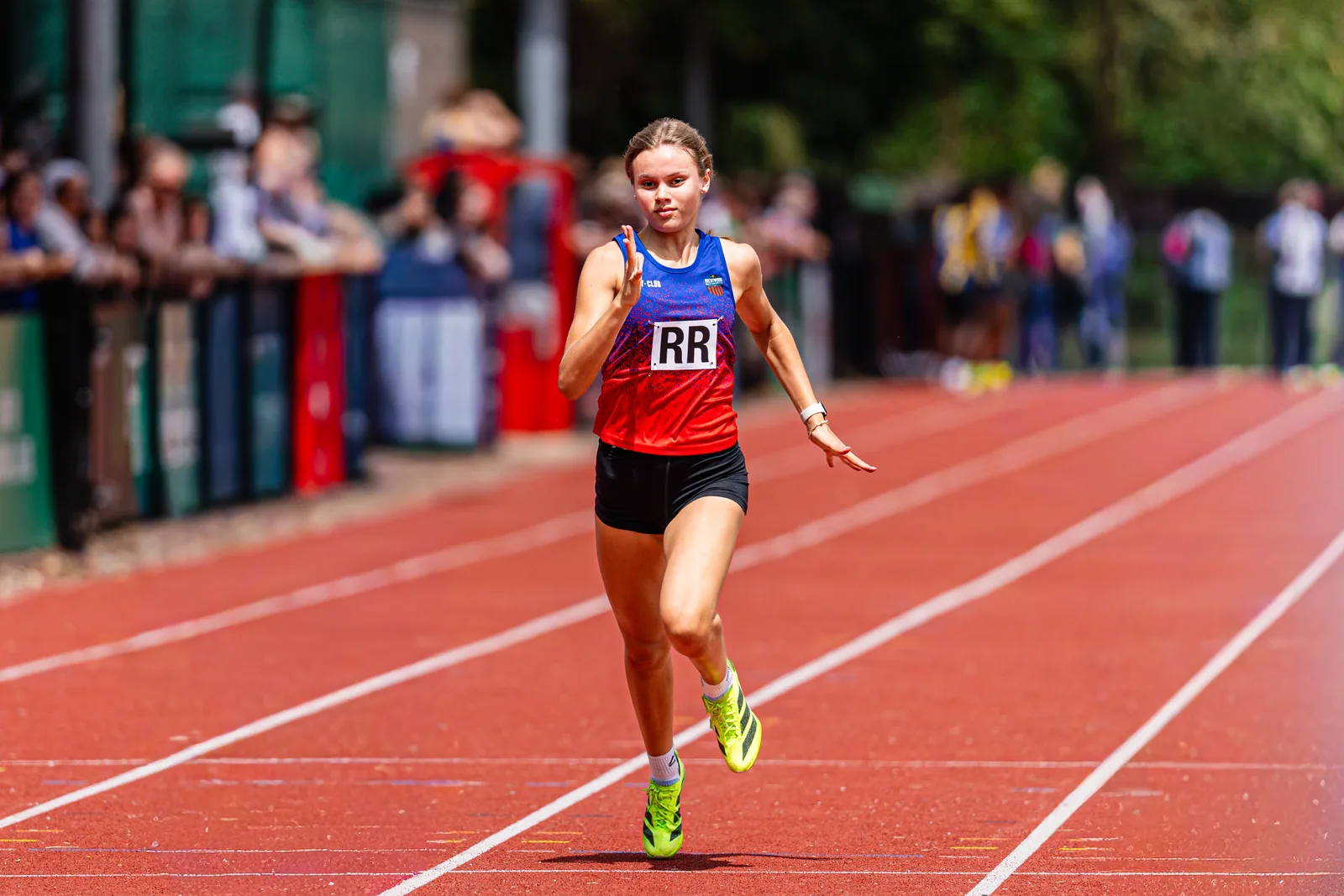 Brentwood Beagles athletes at the Eastern Young Athletes' League (EYAL), Havering, 5 July 2026