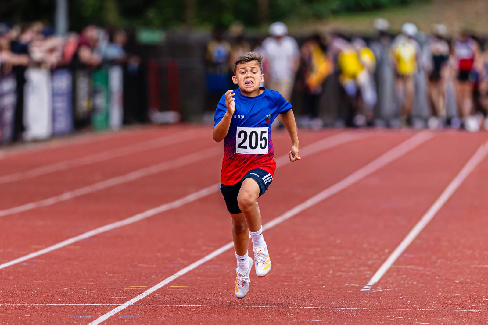 Brentwood Beagles athletes at the Eastern Young Athletes' League (EYAL), Havering, 5 July 2026