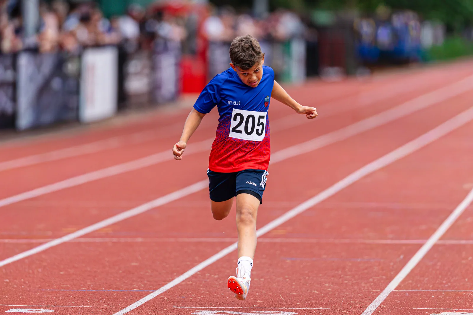 Brentwood Beagles athletes at the Eastern Young Athletes' League (EYAL), Havering, 5 July 2026
