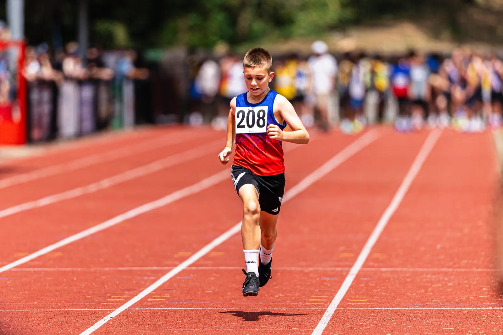 Brentwood Beagles athletes at the Eastern Young Athletes' League (EYAL), Havering, 5 July 2026