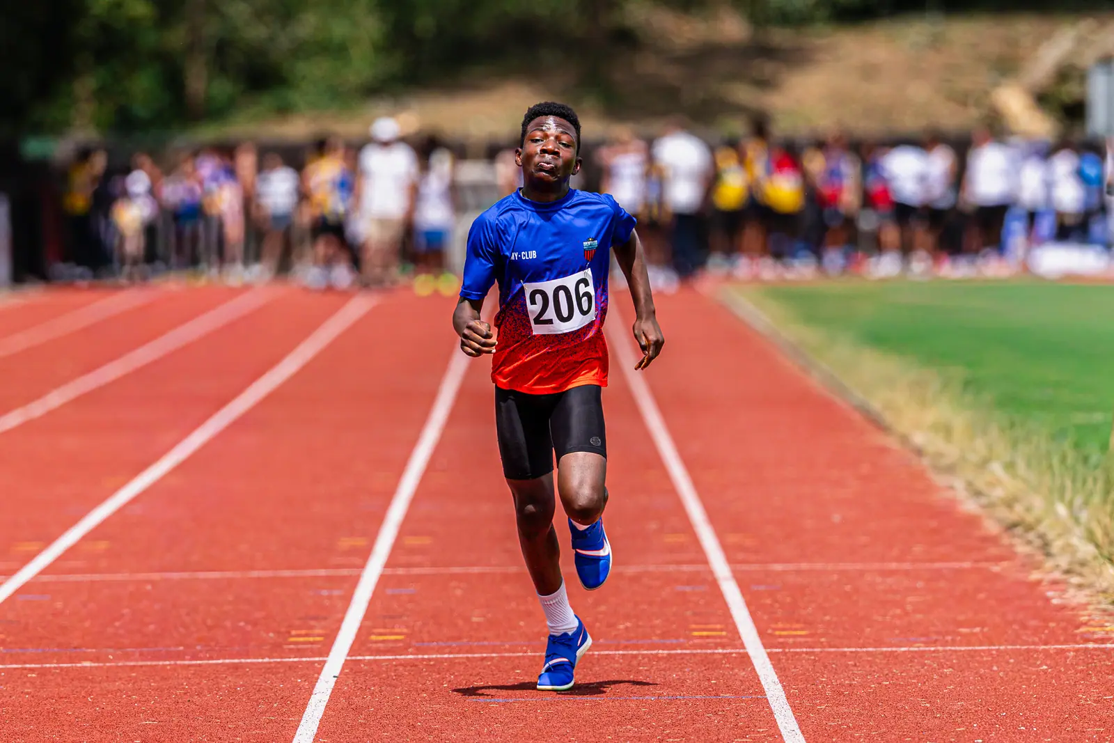 Brentwood Beagles athletes at the Eastern Young Athletes' League (EYAL), Havering, 5 July 2026