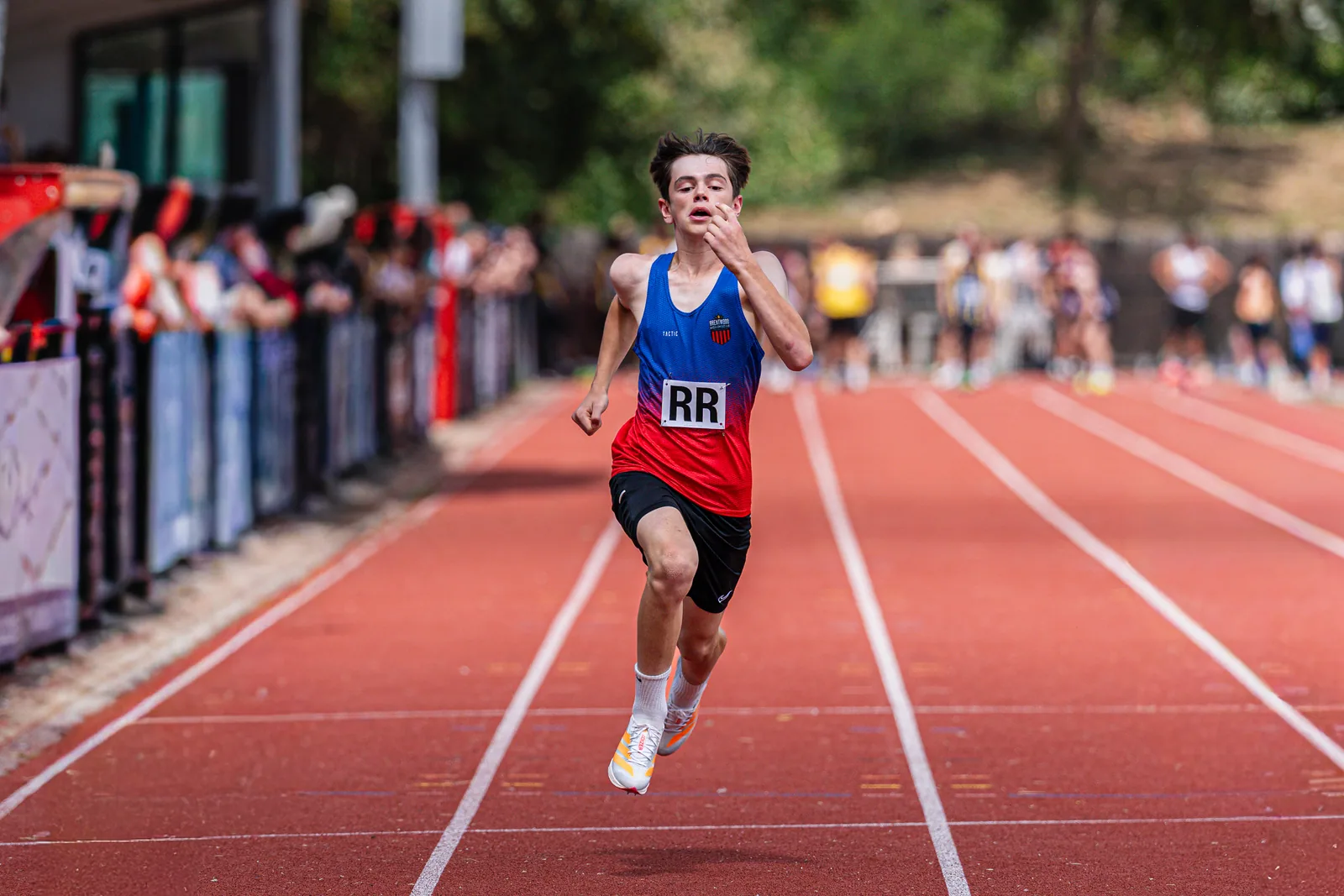 Brentwood Beagles athletes at the Eastern Young Athletes' League (EYAL), Havering, 5 July 2026