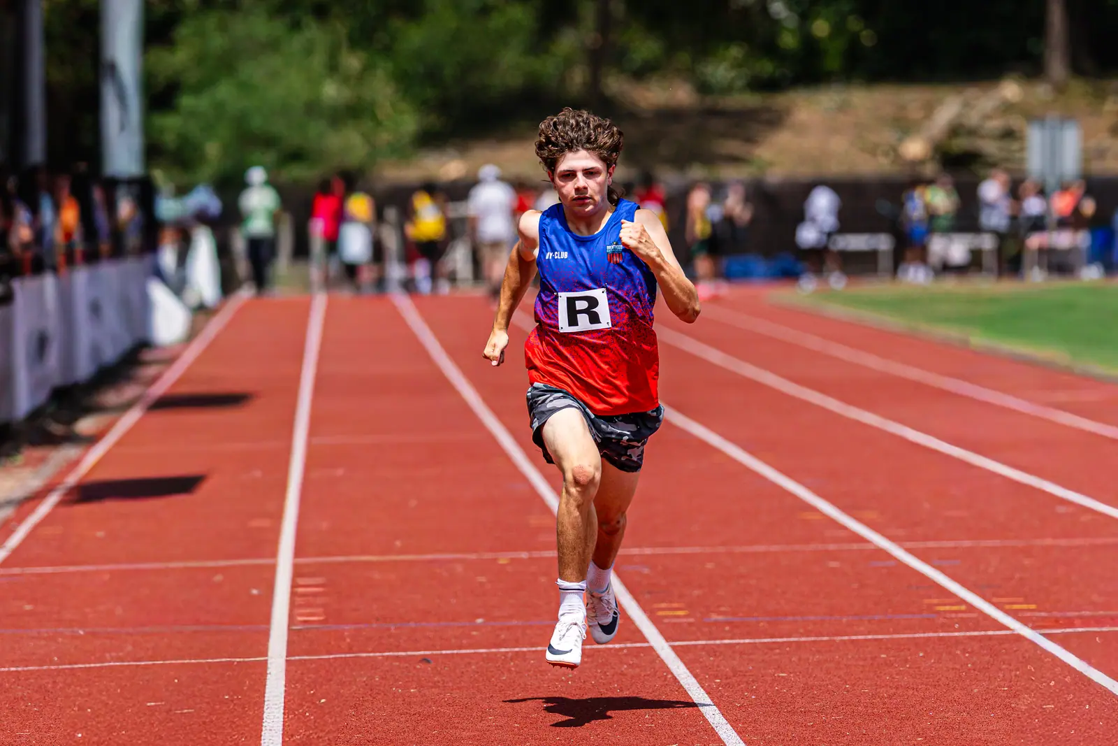 Brentwood Beagles athletes at the Eastern Young Athletes' League (EYAL), Havering, 5 July 2026