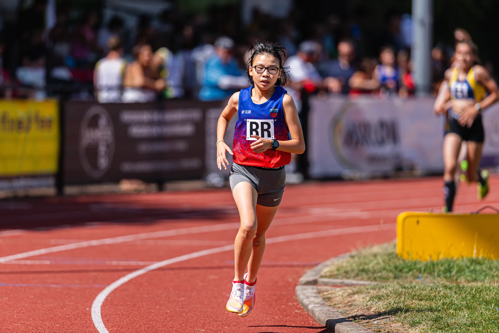 Brentwood Beagles athletes at the Eastern Young Athletes' League (EYAL), Havering, 5 July 2026