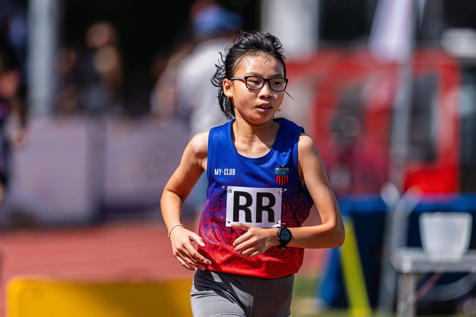 Brentwood Beagles athletes at the Eastern Young Athletes' League (EYAL), Havering, 5 July 2026