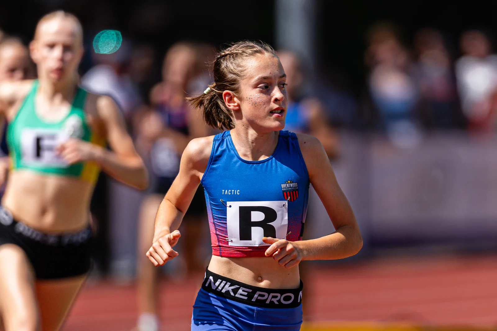 Brentwood Beagles athletes at the Eastern Young Athletes' League (EYAL), Havering, 5 July 2026