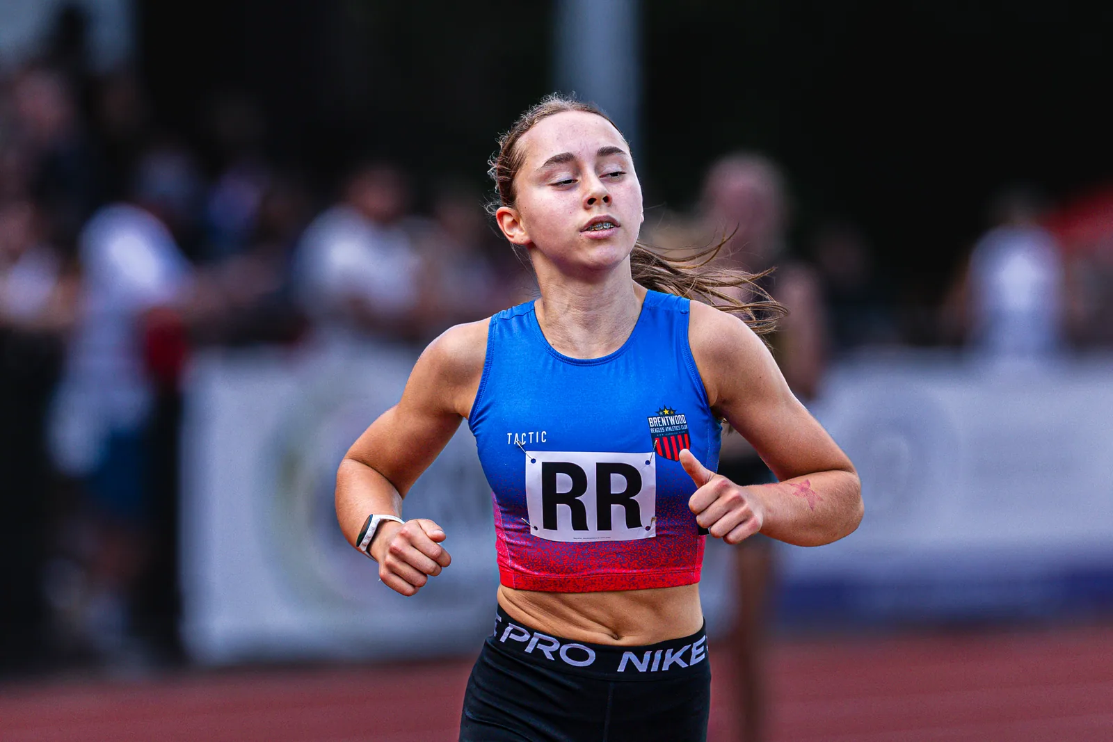 Brentwood Beagles athletes at the Eastern Young Athletes' League (EYAL), Havering, 5 July 2026