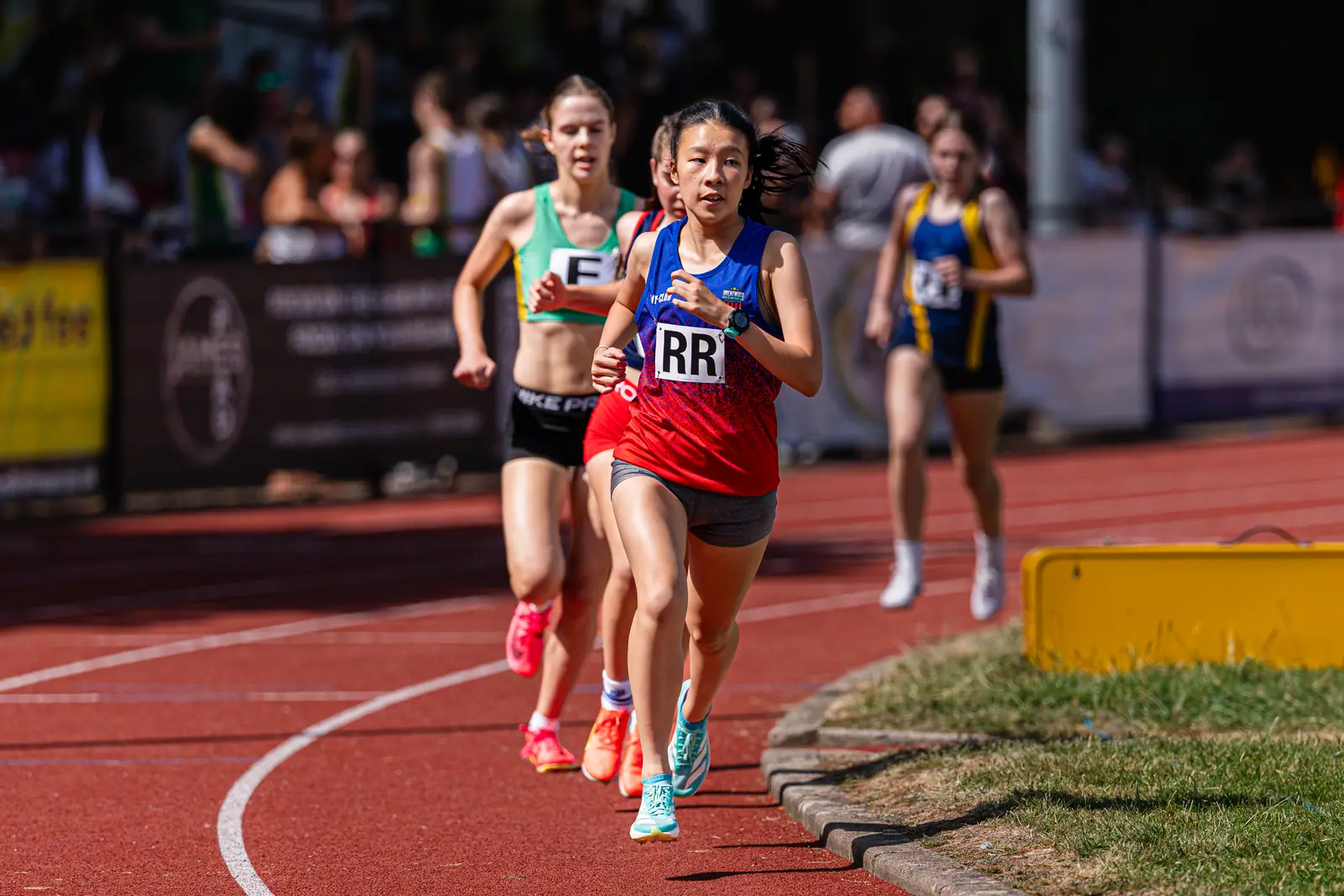 Brentwood Beagles athletes at the Eastern Young Athletes' League (EYAL), Havering, 5 July 2026