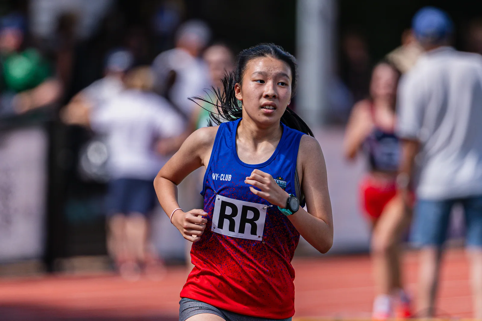 Brentwood Beagles athletes at the Eastern Young Athletes' League (EYAL), Havering, 5 July 2026