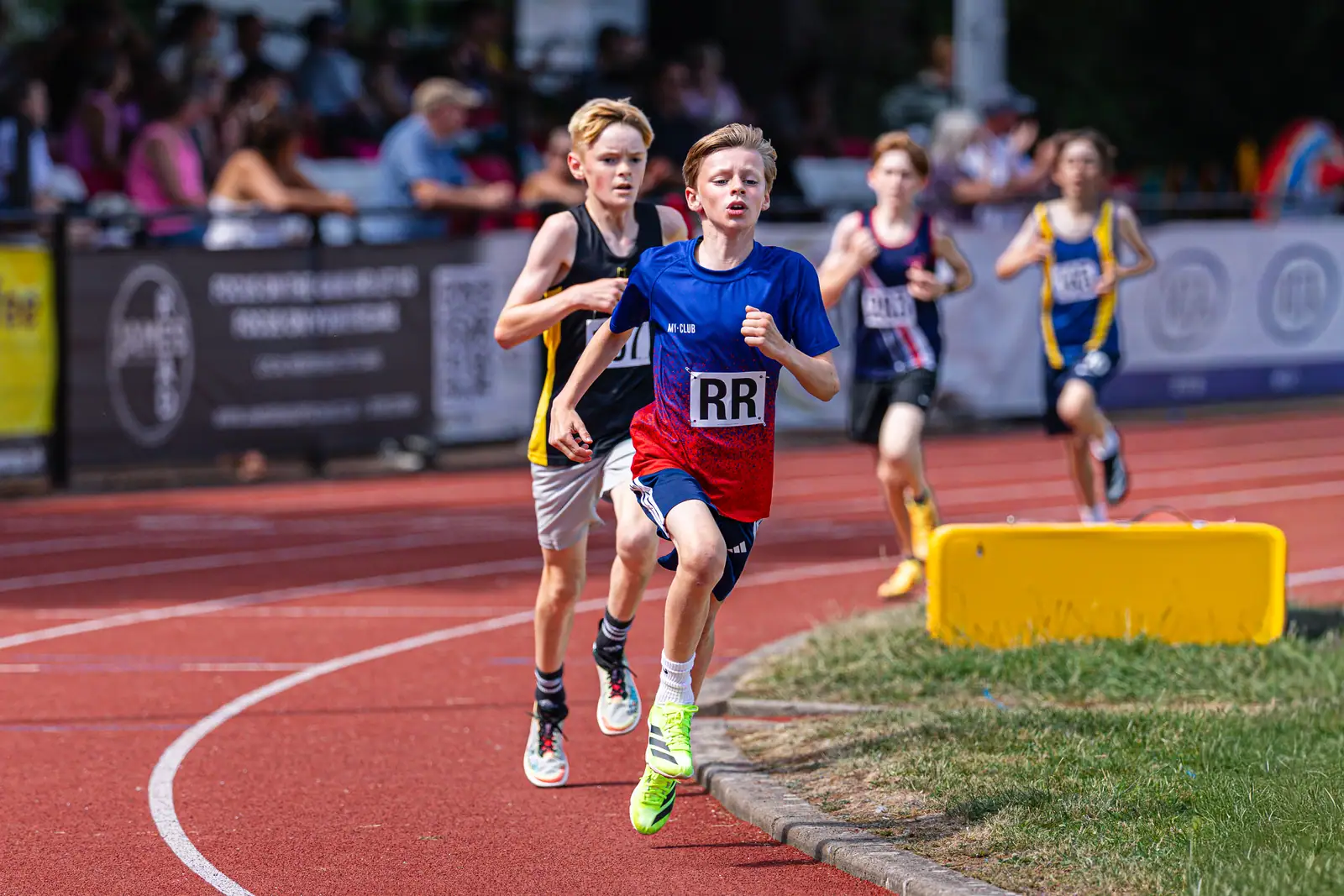 Brentwood Beagles athletes at the Eastern Young Athletes' League (EYAL), Havering, 5 July 2026