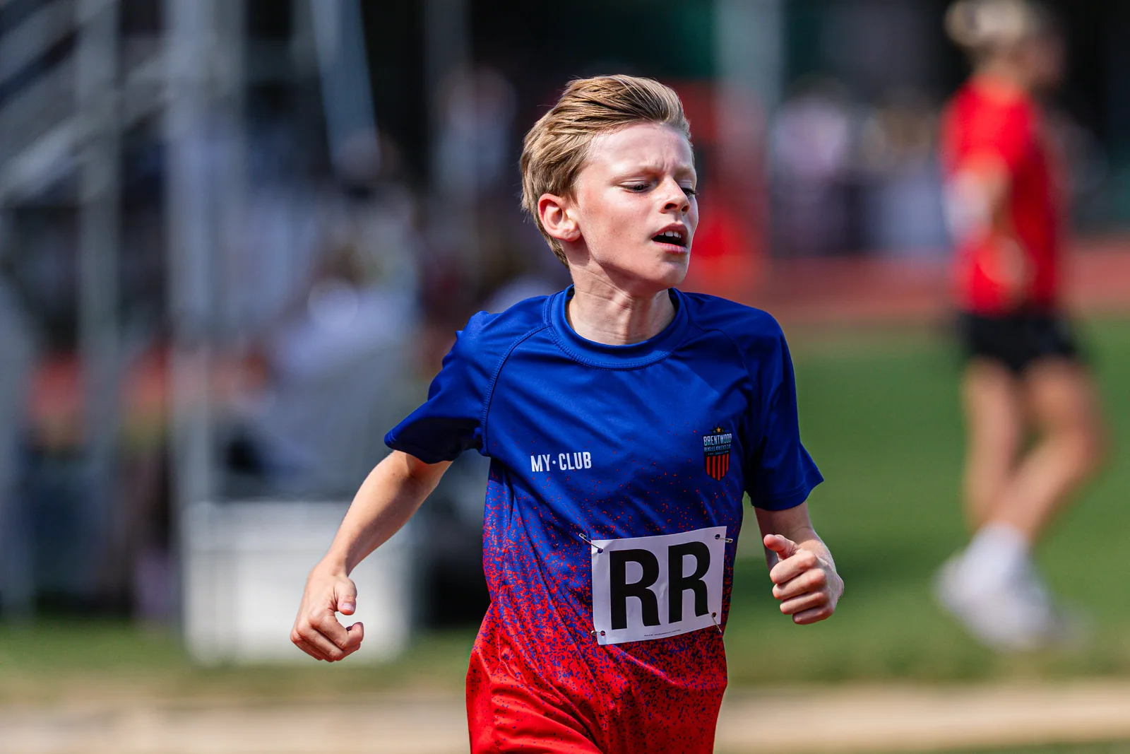 Brentwood Beagles athletes at the Eastern Young Athletes' League (EYAL), Havering, 5 July 2026