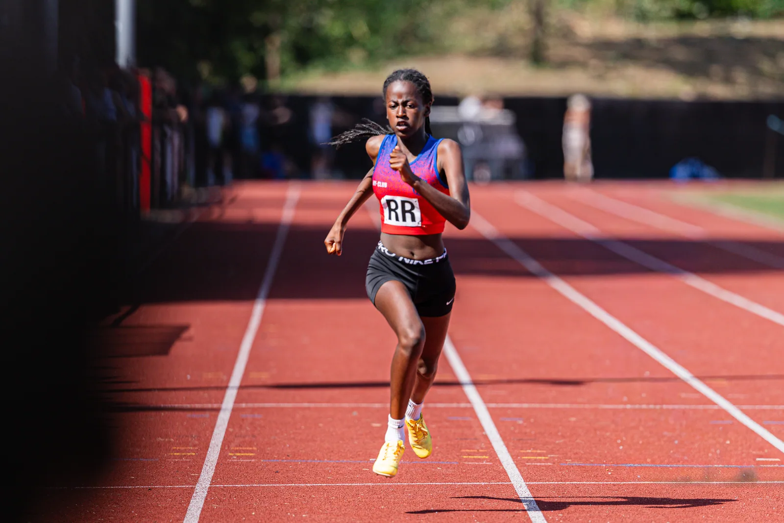 Brentwood Beagles athletes at the Eastern Young Athletes' League (EYAL), Havering, 5 July 2026