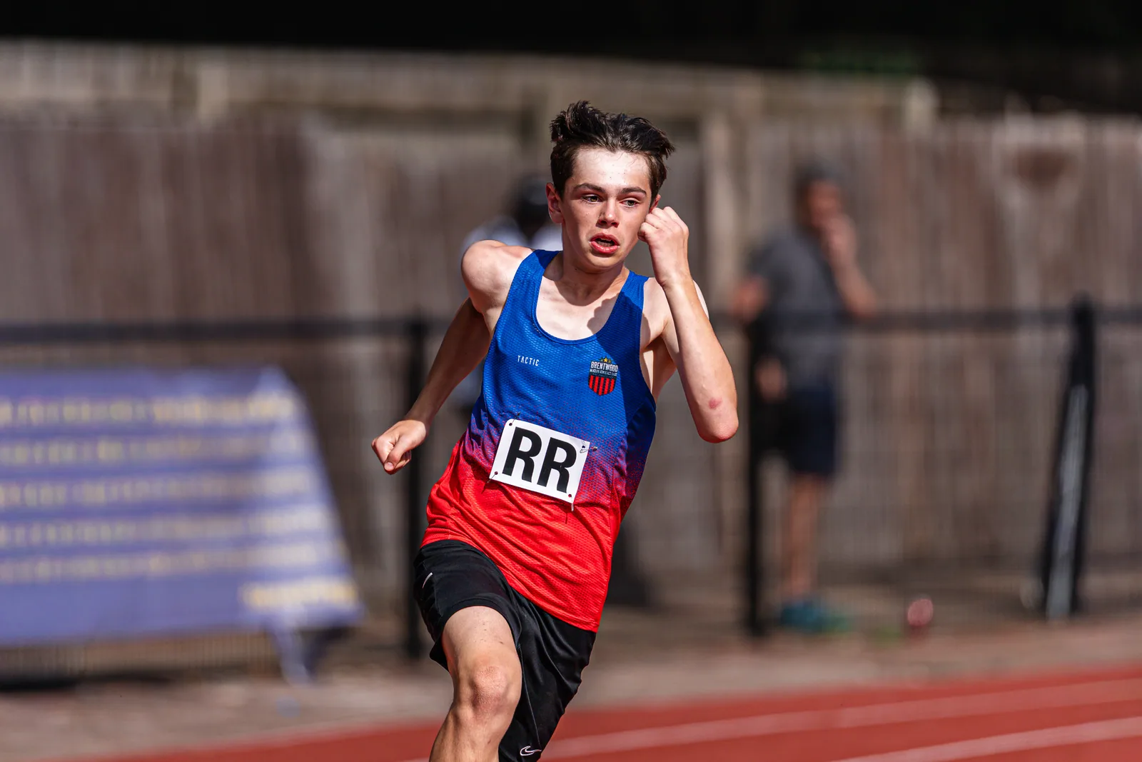 Brentwood Beagles athletes at the Eastern Young Athletes' League (EYAL), Havering, 5 July 2026
