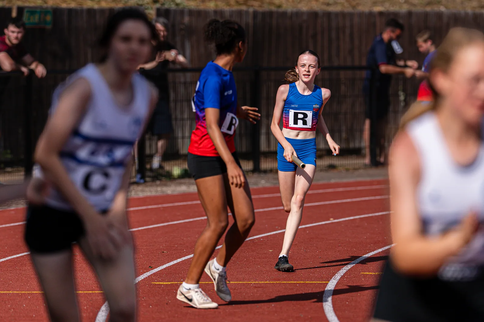 Brentwood Beagles athletes at the Eastern Young Athletes' League (EYAL), Havering, 5 July 2026