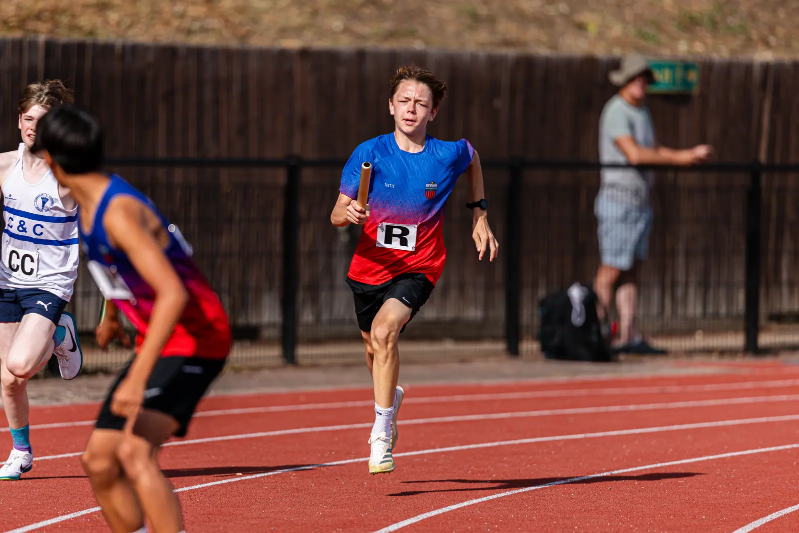 Brentwood Beagles athletes at the Eastern Young Athletes' League (EYAL), Havering, 5 July 2026