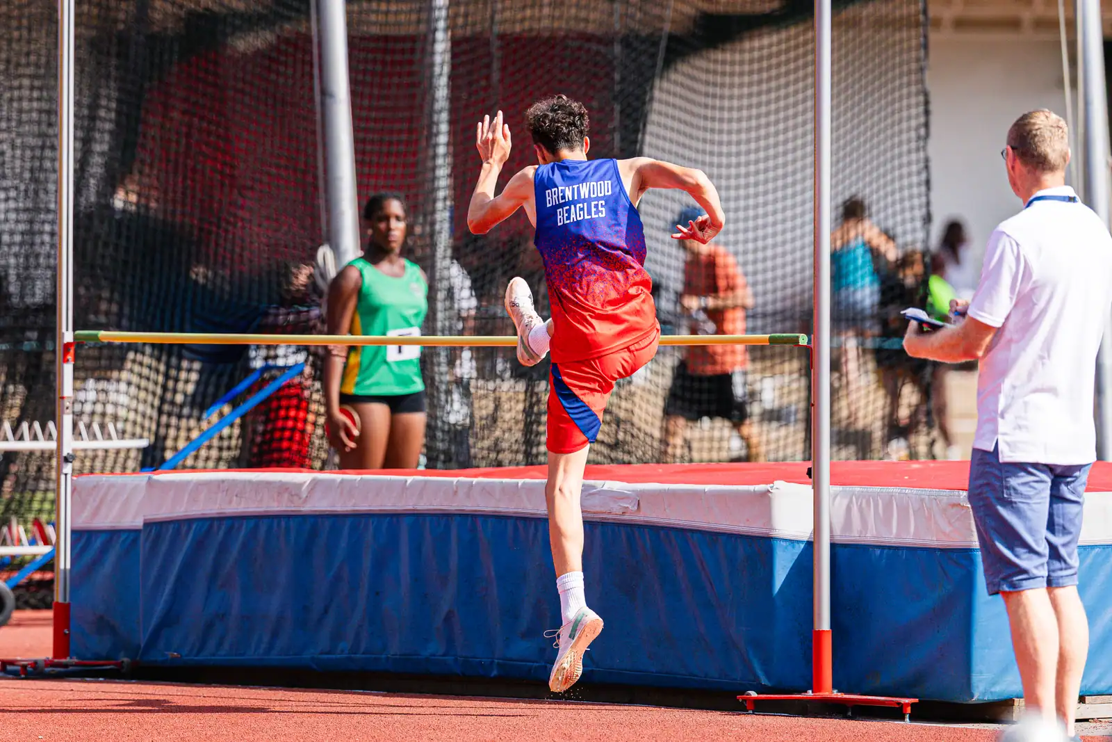 Brentwood Beagles athletes at the Eastern Young Athletes' League (EYAL), Havering, 5 July 2026