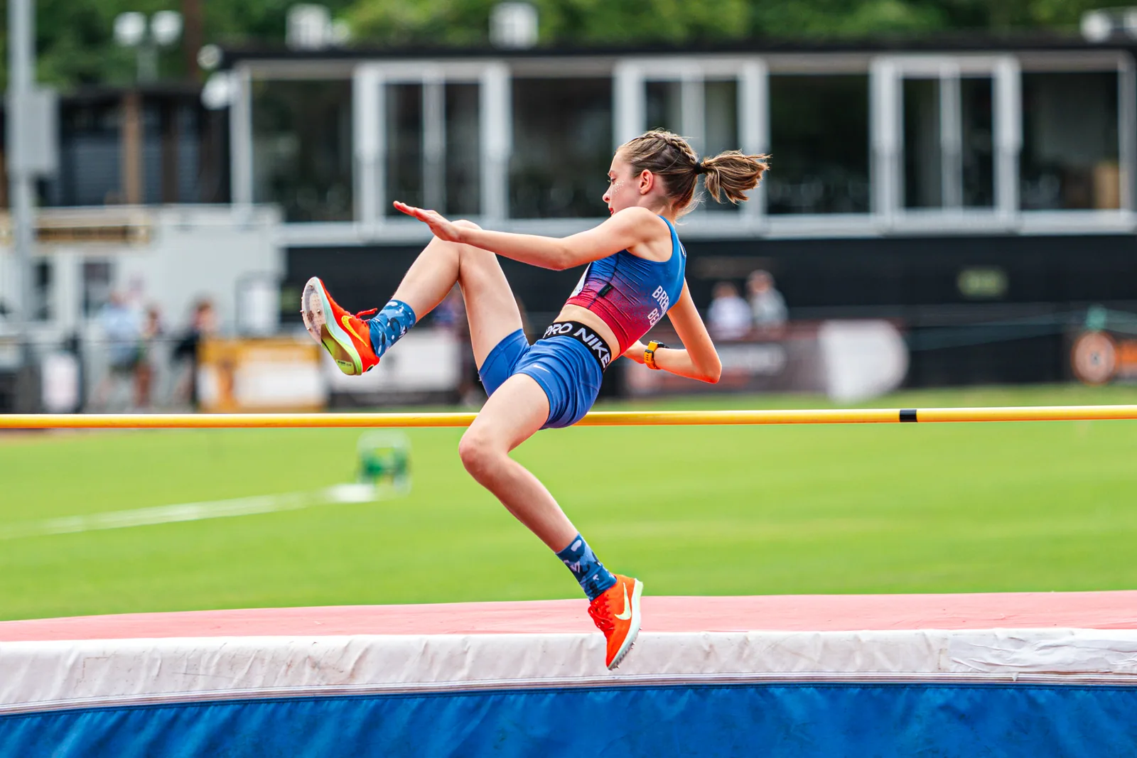 Brentwood Beagles athletes at the Eastern Young Athletes' League (EYAL), Havering, 5 July 2026