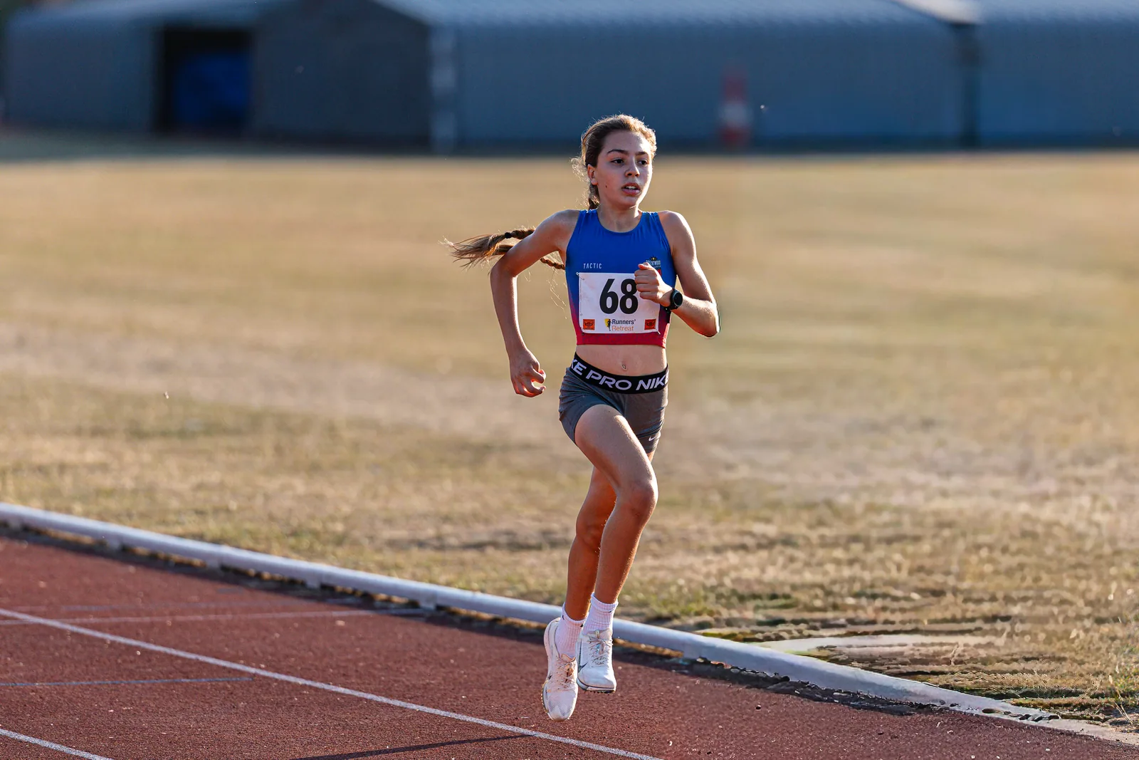 Brentwood Beagles athletes at the Watford Open Meeting, Watford, 8 July 2026