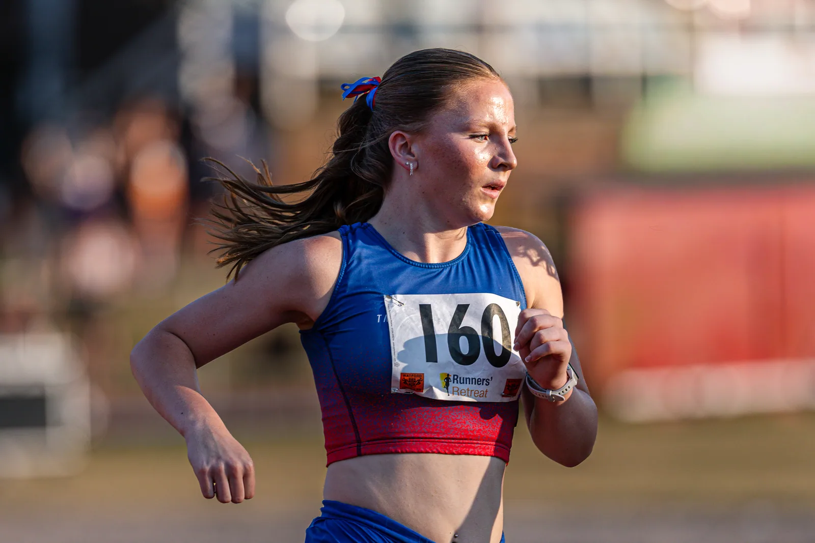 Brentwood Beagles athletes at the Watford Open Meeting, Watford, 8 July 2026