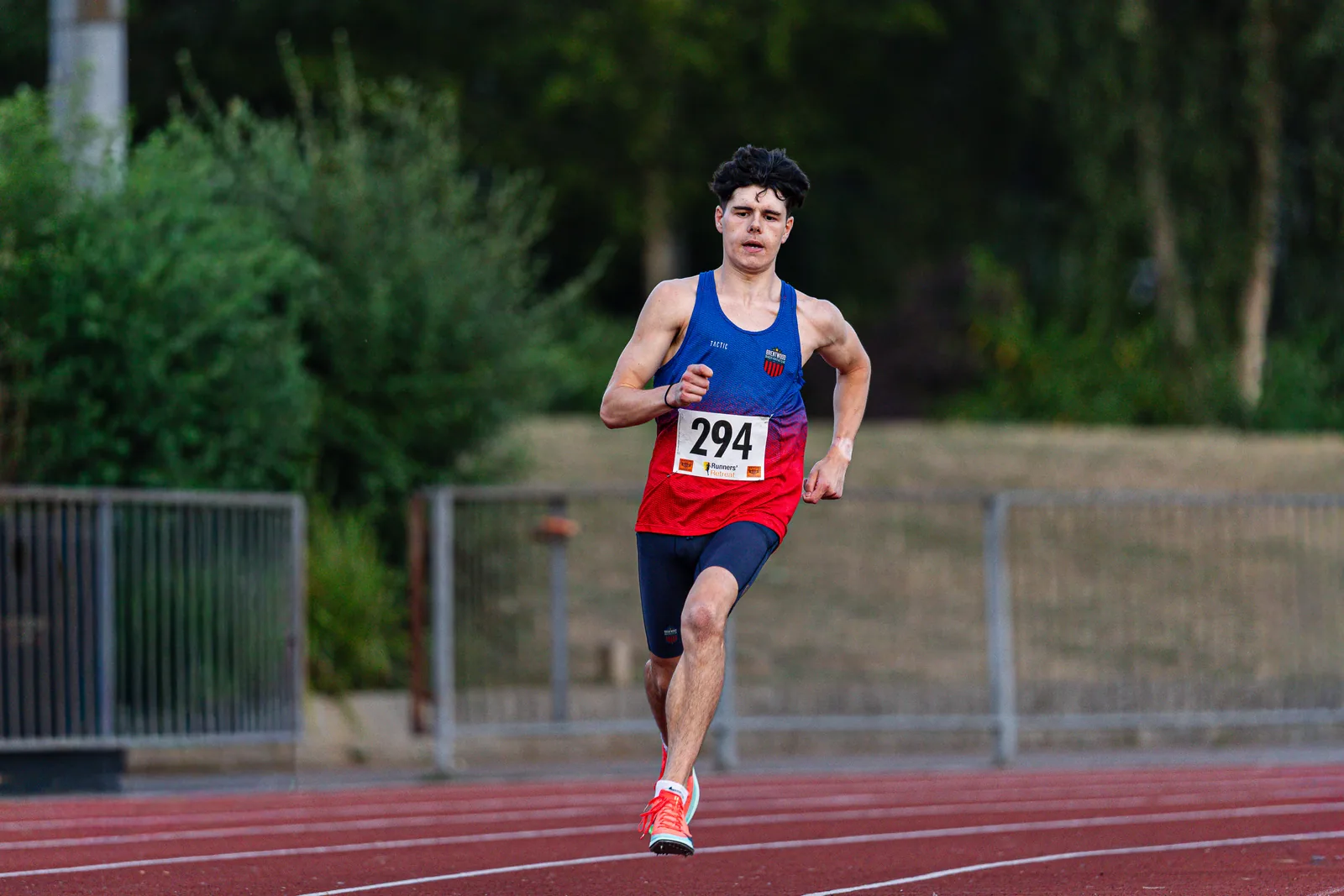 Brentwood Beagles athletes at the Watford Open Meeting, Watford, 8 July 2026