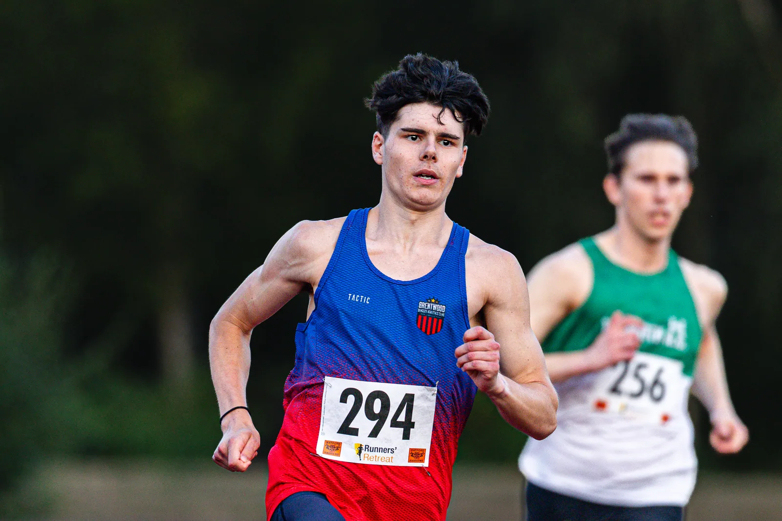 Brentwood Beagles athletes at the Watford Open Meeting, Watford, 8 July 2026