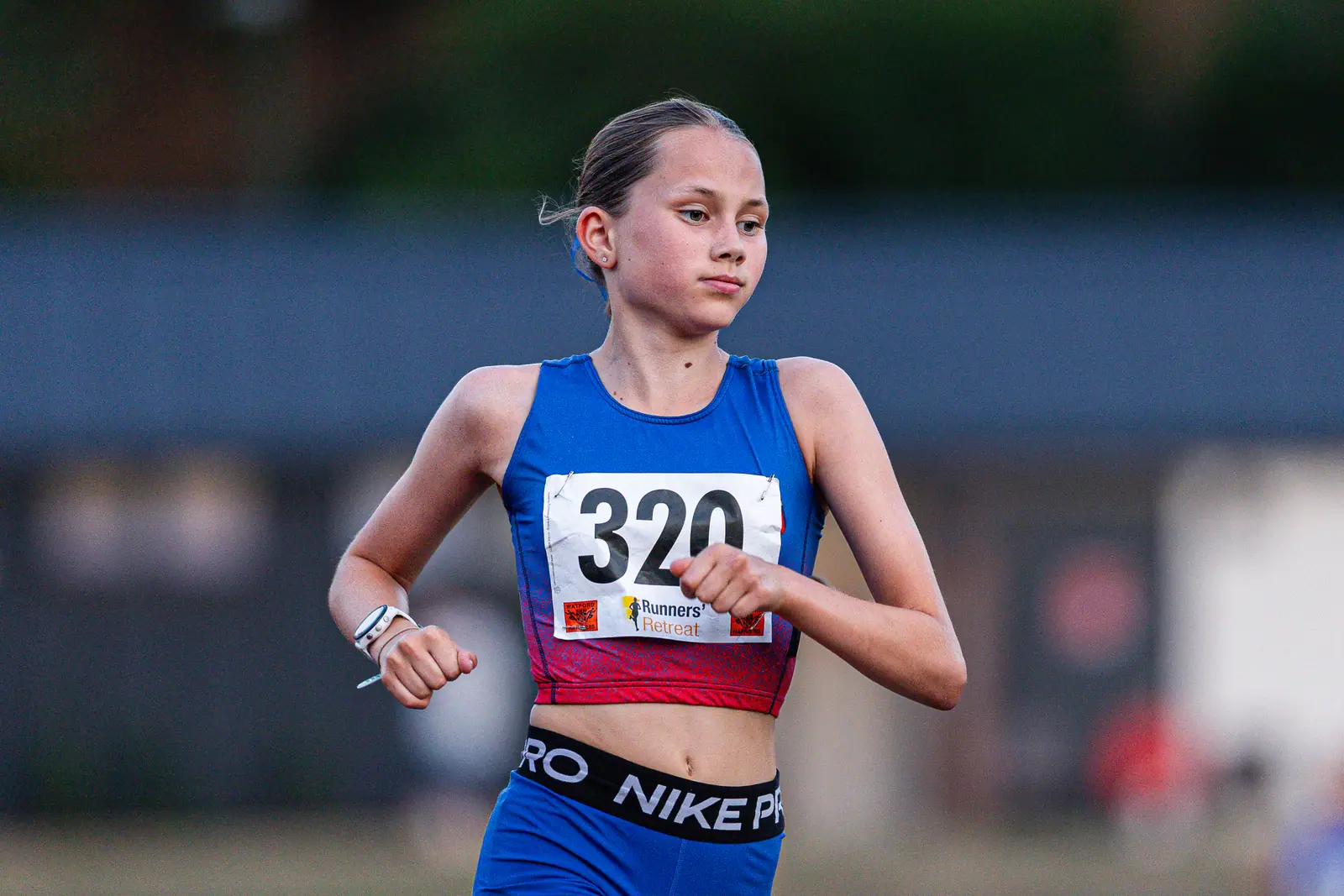 Brentwood Beagles athletes at the Watford Open Meeting, Watford, 8 July 2026