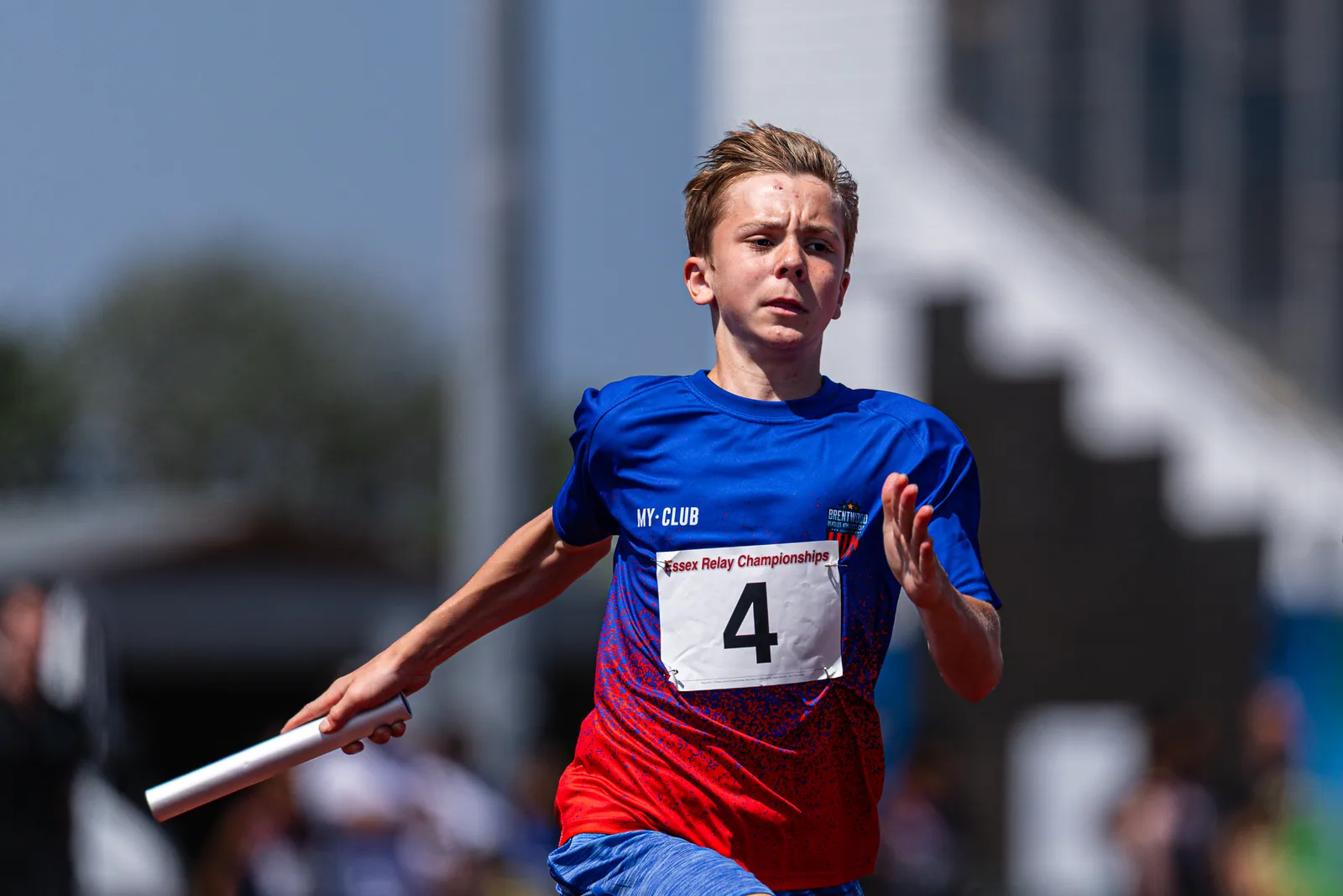 Brentwood Beagles athletes at the Essex Relay Championships, Thurrock, 12 July 2026