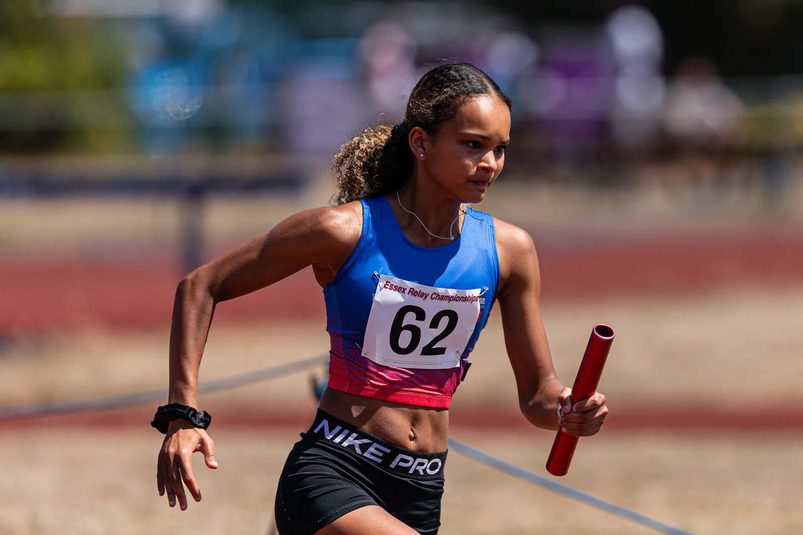Brentwood Beagles athletes at the Essex Relay Championships, Thurrock, 12 July 2026