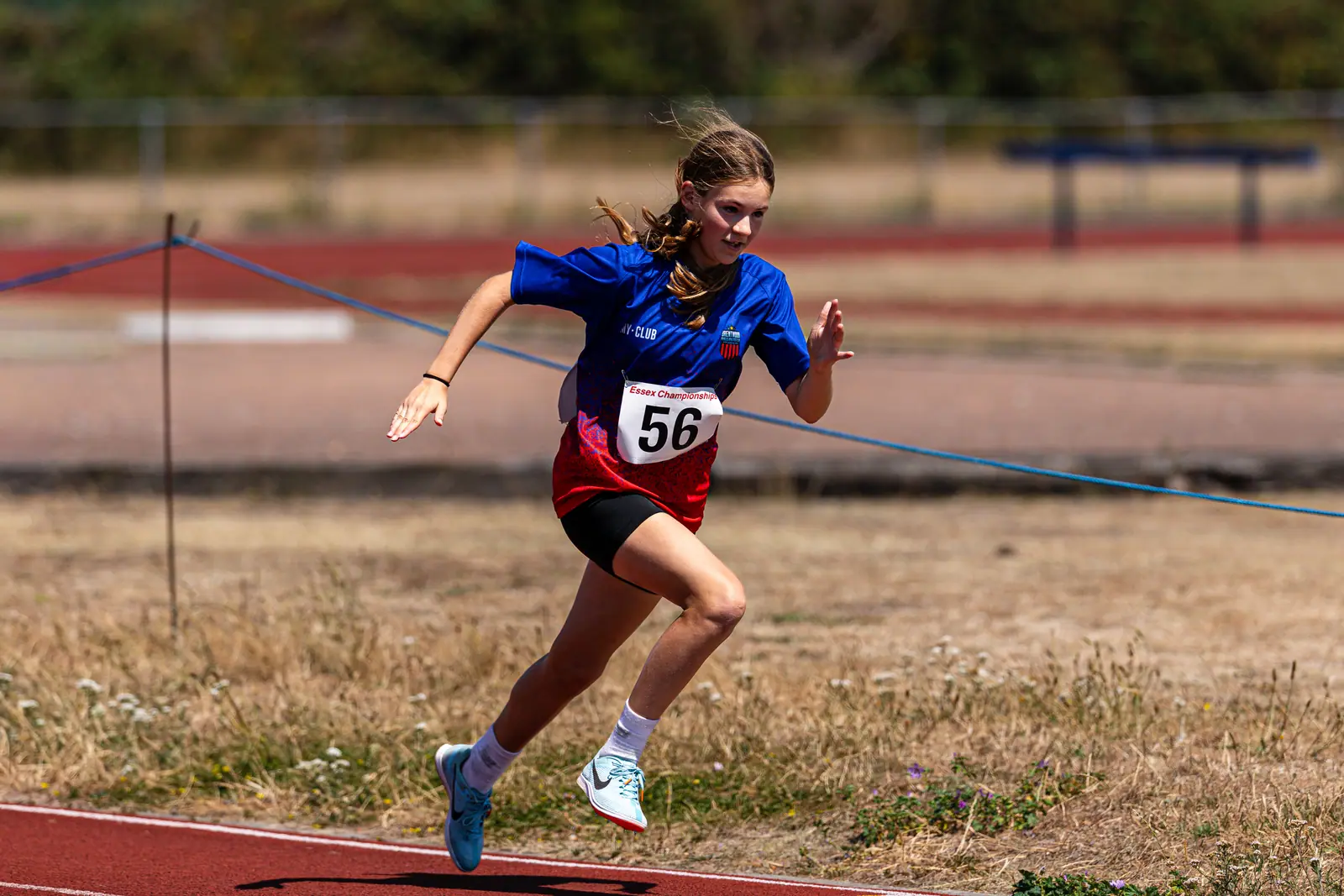 Brentwood Beagles athletes at the Essex Relay Championships, Thurrock, 12 July 2026