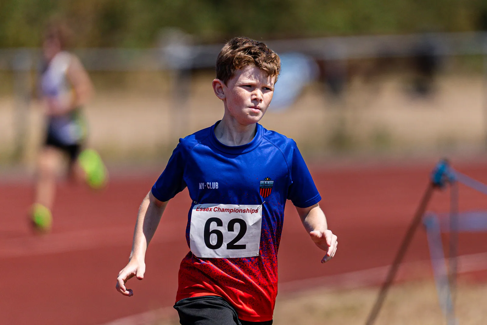 Brentwood Beagles athletes at the Essex Relay Championships, Thurrock, 12 July 2026