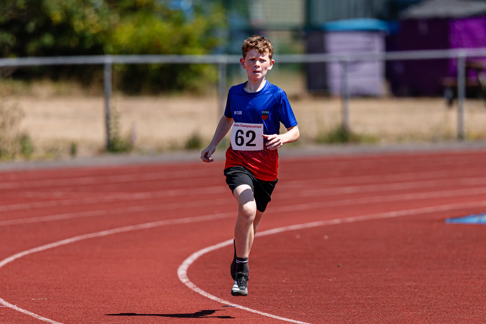 Brentwood Beagles athletes at the Essex Relay Championships, Thurrock, 12 July 2026