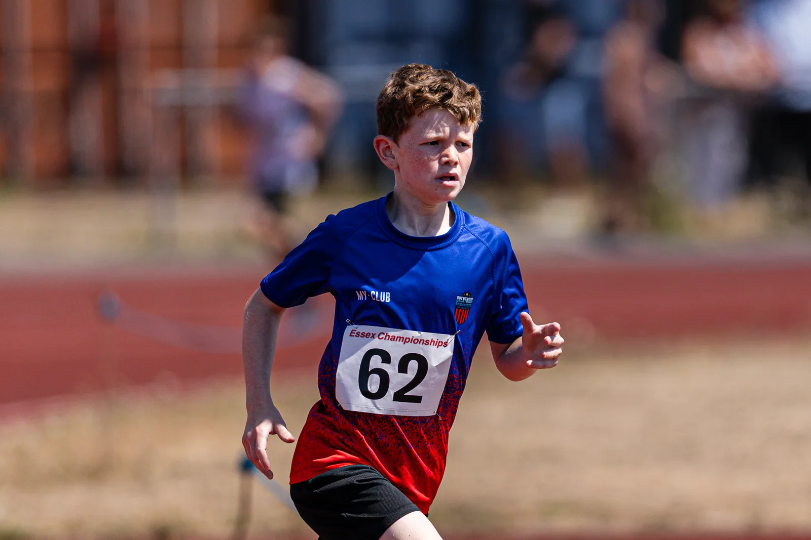 Brentwood Beagles athletes at the Essex Relay Championships, Thurrock, 12 July 2026