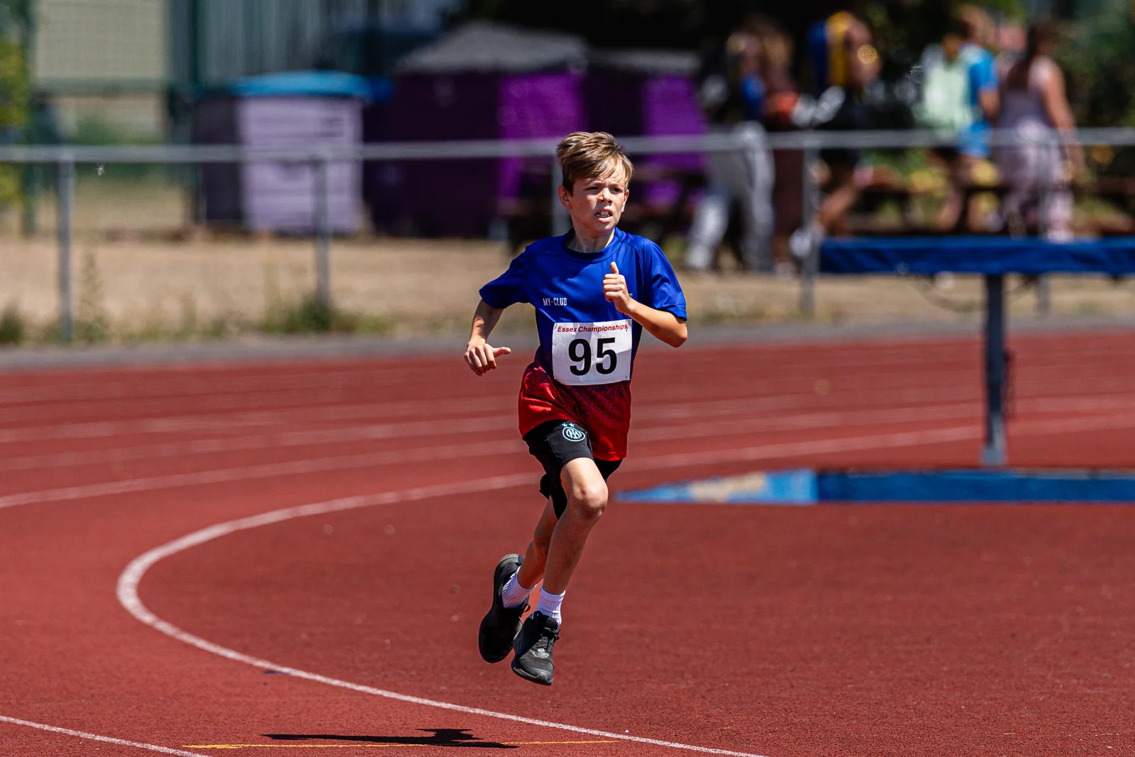 Brentwood Beagles athletes at the Essex Relay Championships, Thurrock, 12 July 2026