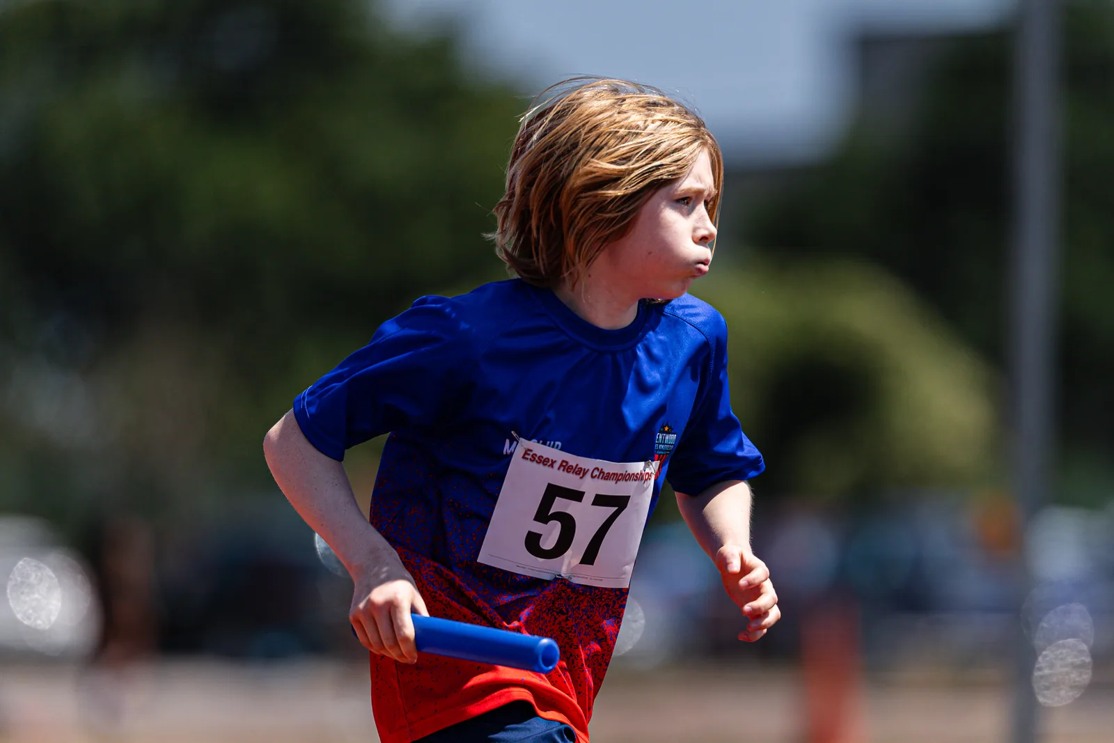 Brentwood Beagles athletes at the Essex Relay Championships, Thurrock, 12 July 2026