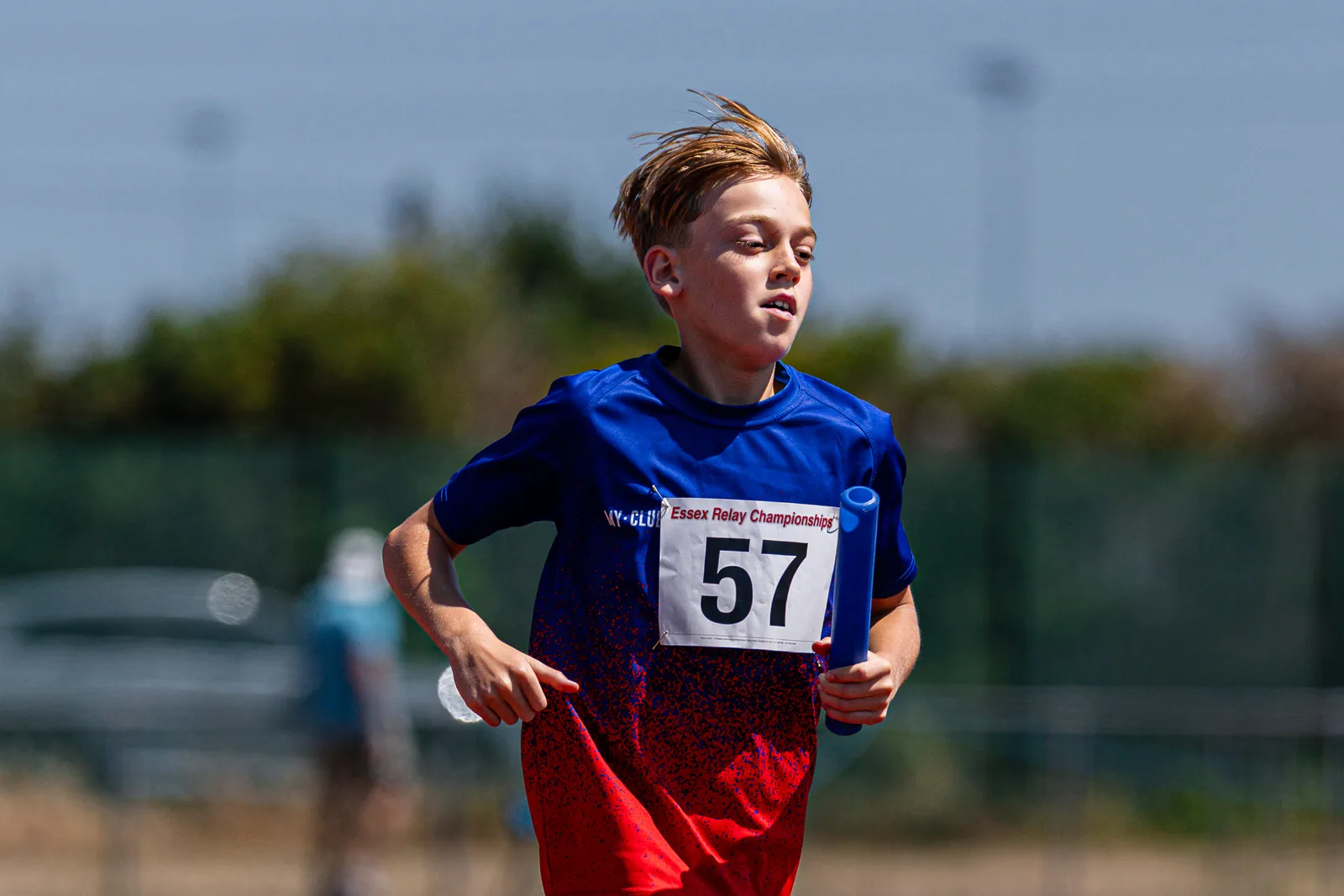 Brentwood Beagles athletes at the Essex Relay Championships, Thurrock, 12 July 2026