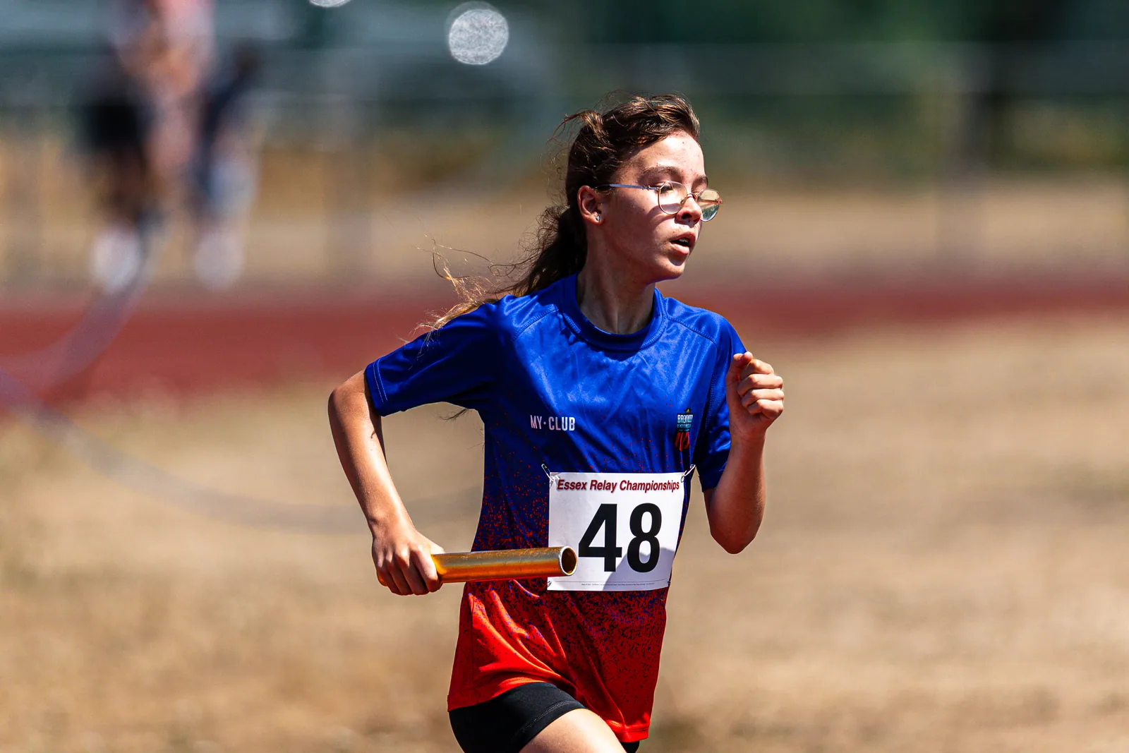 Brentwood Beagles athletes at the Essex Relay Championships, Thurrock, 12 July 2026