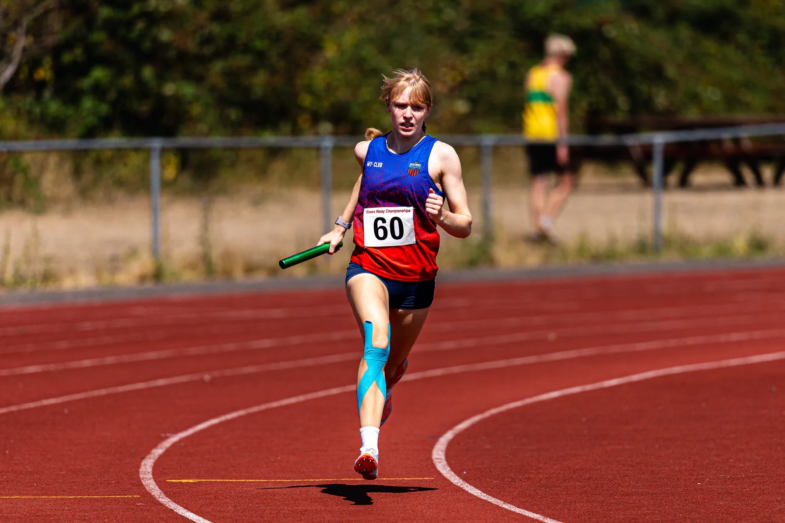 Brentwood Beagles athletes at the Essex Relay Championships, Thurrock, 12 July 2026
