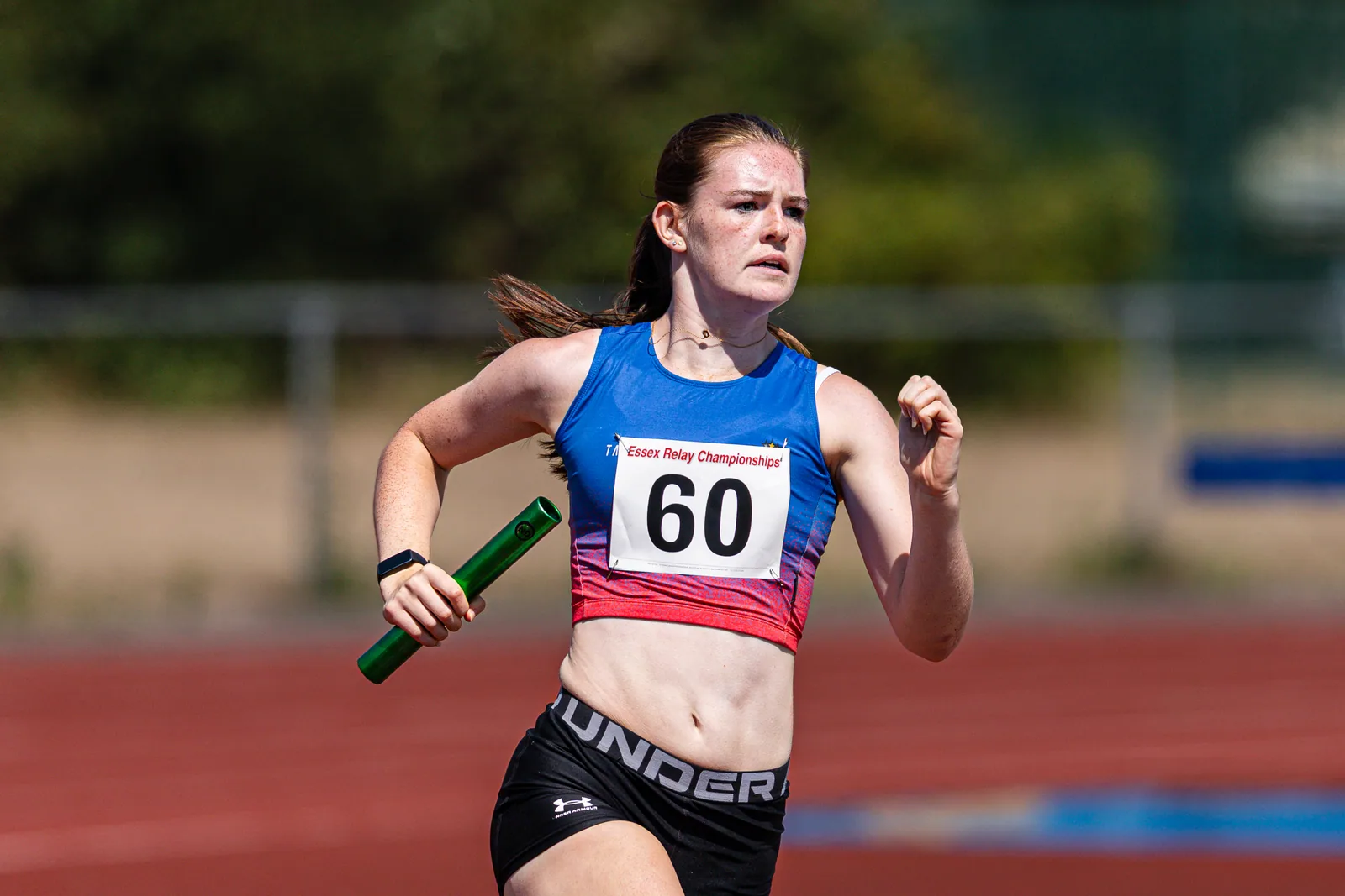 Brentwood Beagles athletes at the Essex Relay Championships, Thurrock, 12 July 2026