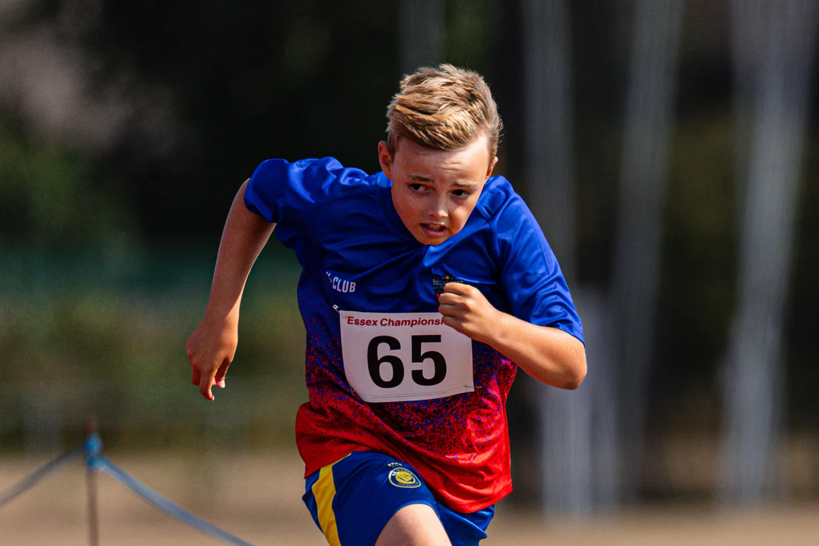 Brentwood Beagles athletes at the Essex Relay Championships, Thurrock, 12 July 2026