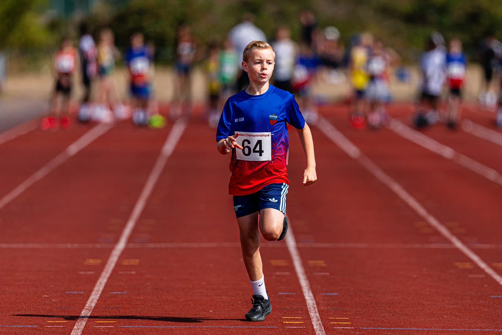Brentwood Beagles athletes at the Essex Relay Championships, Thurrock, 12 July 2026
