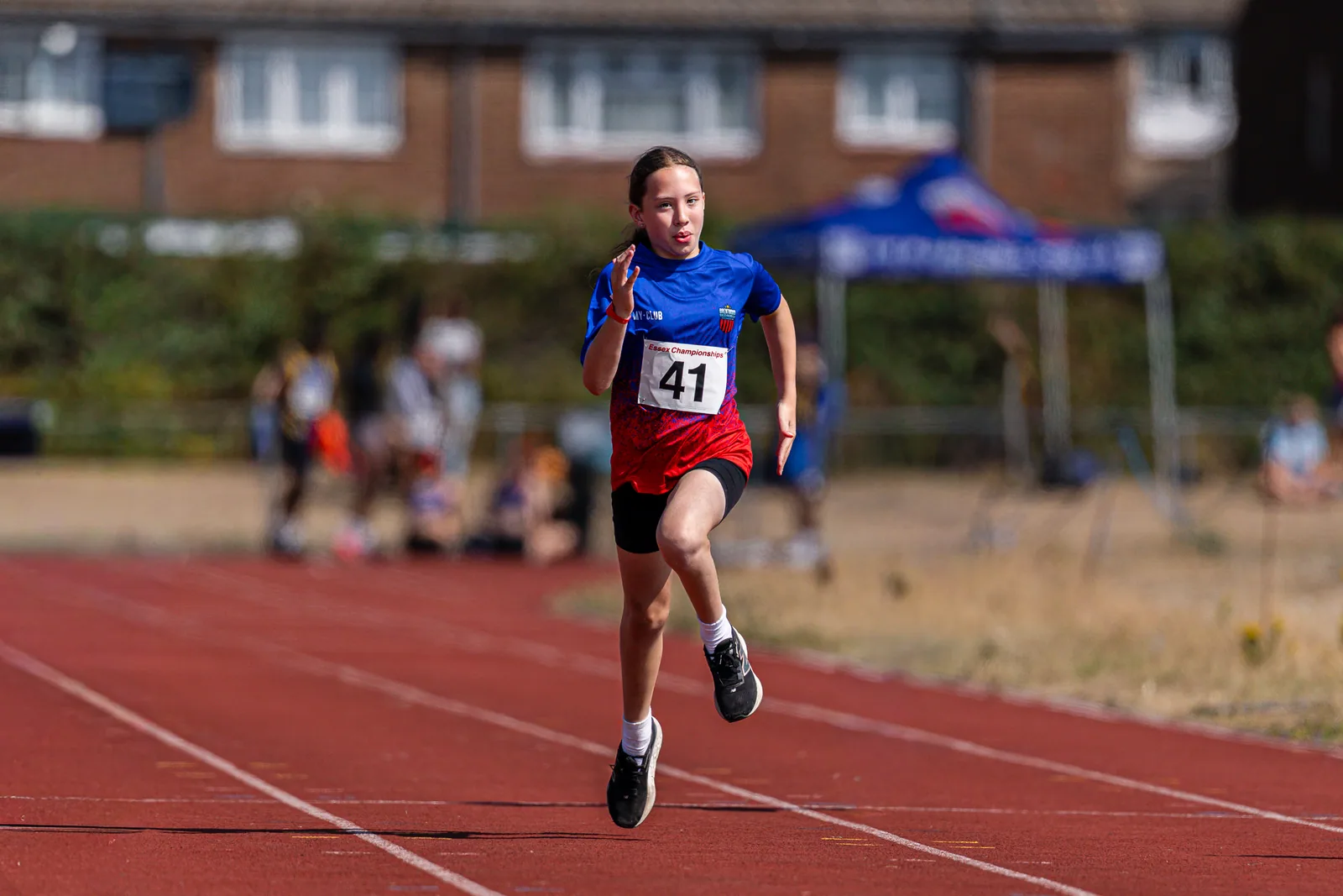 Brentwood Beagles athletes at the Essex Relay Championships, Thurrock, 12 July 2026